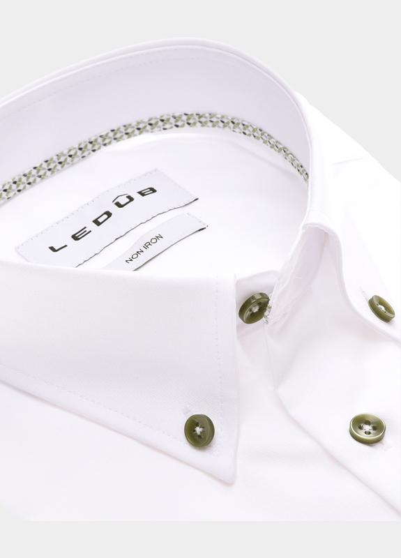 Ledub Business hemd korte mouw Wit  0143286/910-540-000