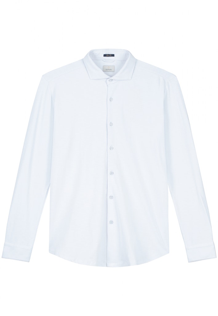 Dstrezzed Casual hemd lange mouw Blauw Bo Shirt 303702-NOS/646