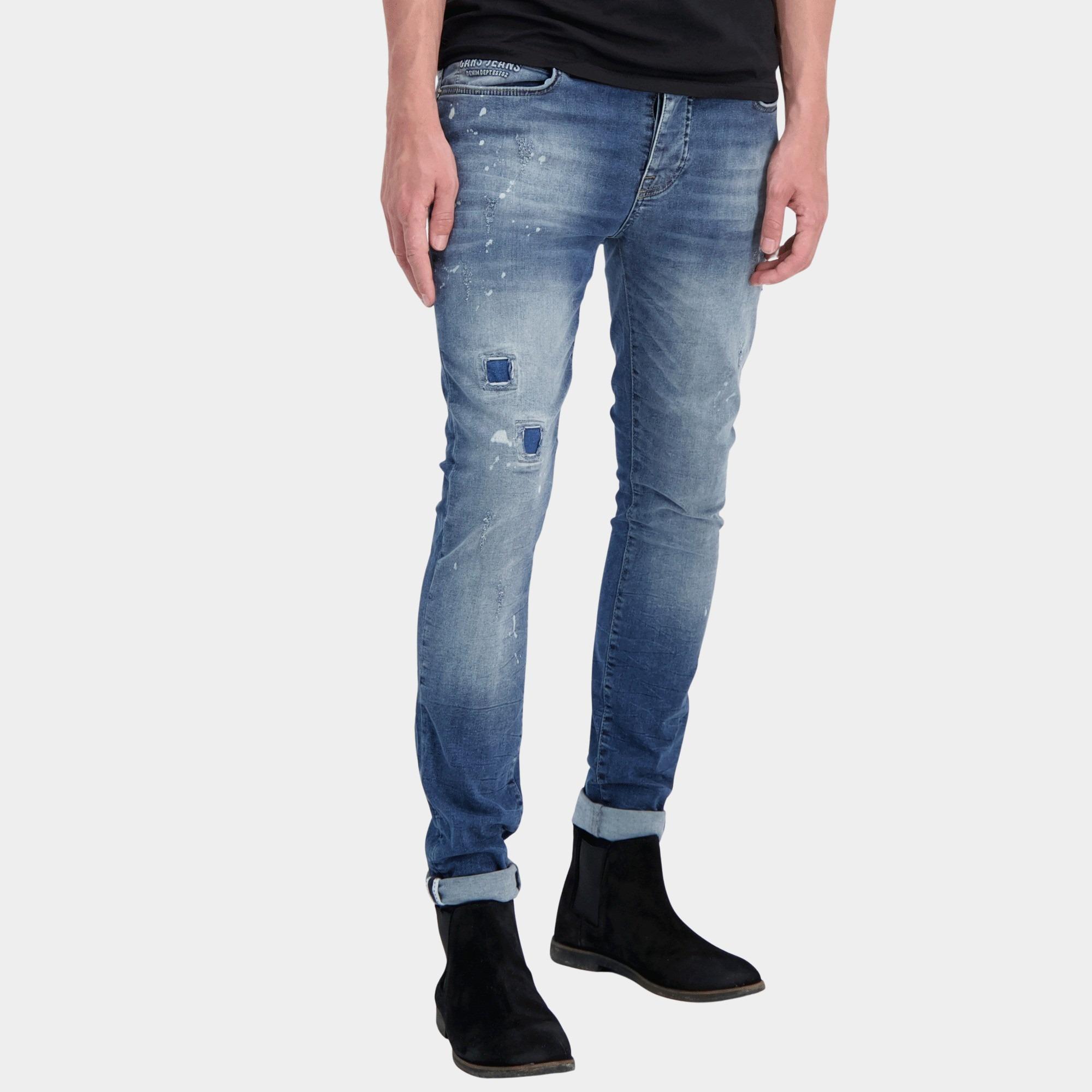 Cars Jeans 5-Pocket Jeans Blauw ARON 72828/03