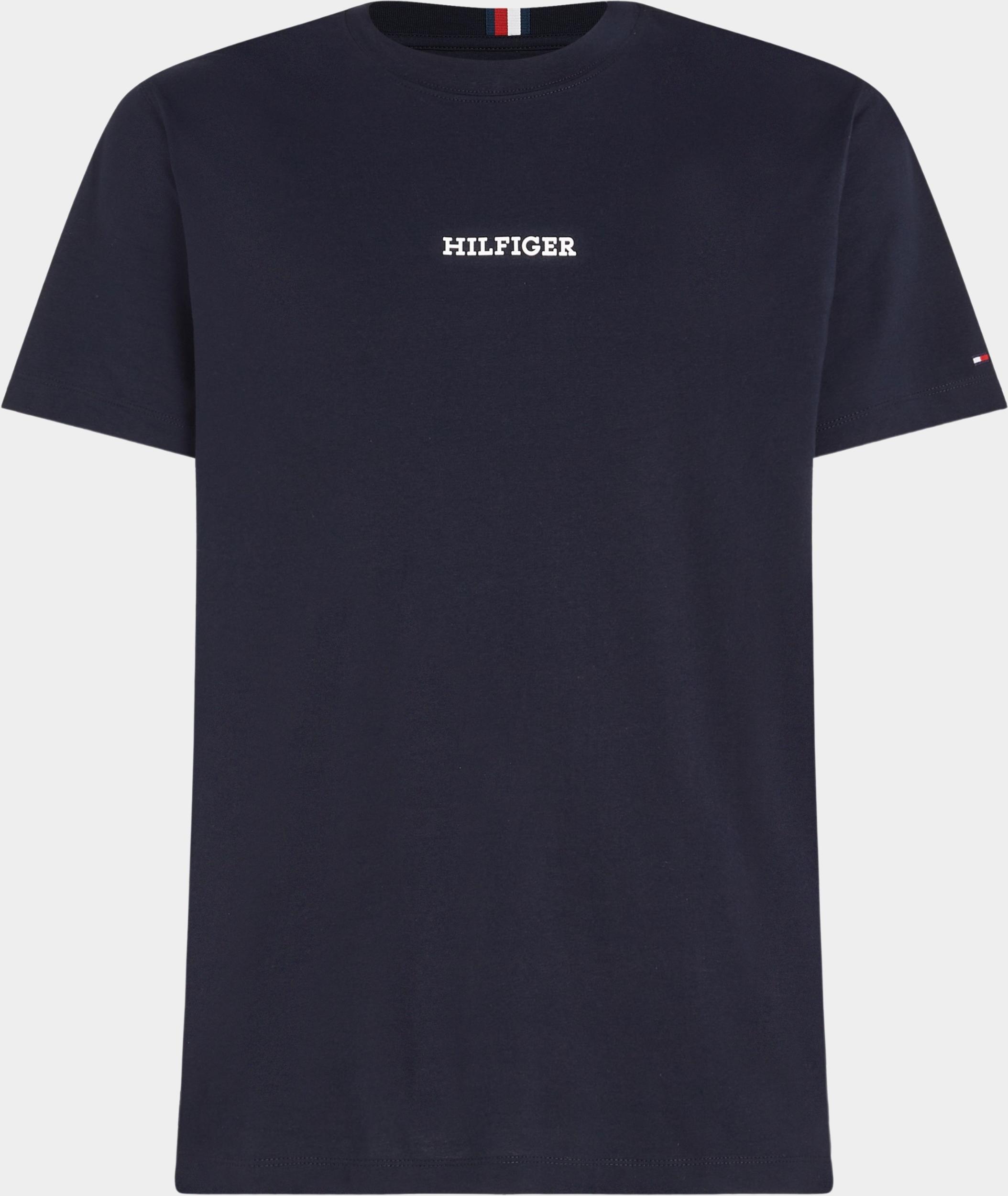 Tommy Hilfiger T-shirt korte mouw Blauw monotype small chest MW0MW31538/DW5