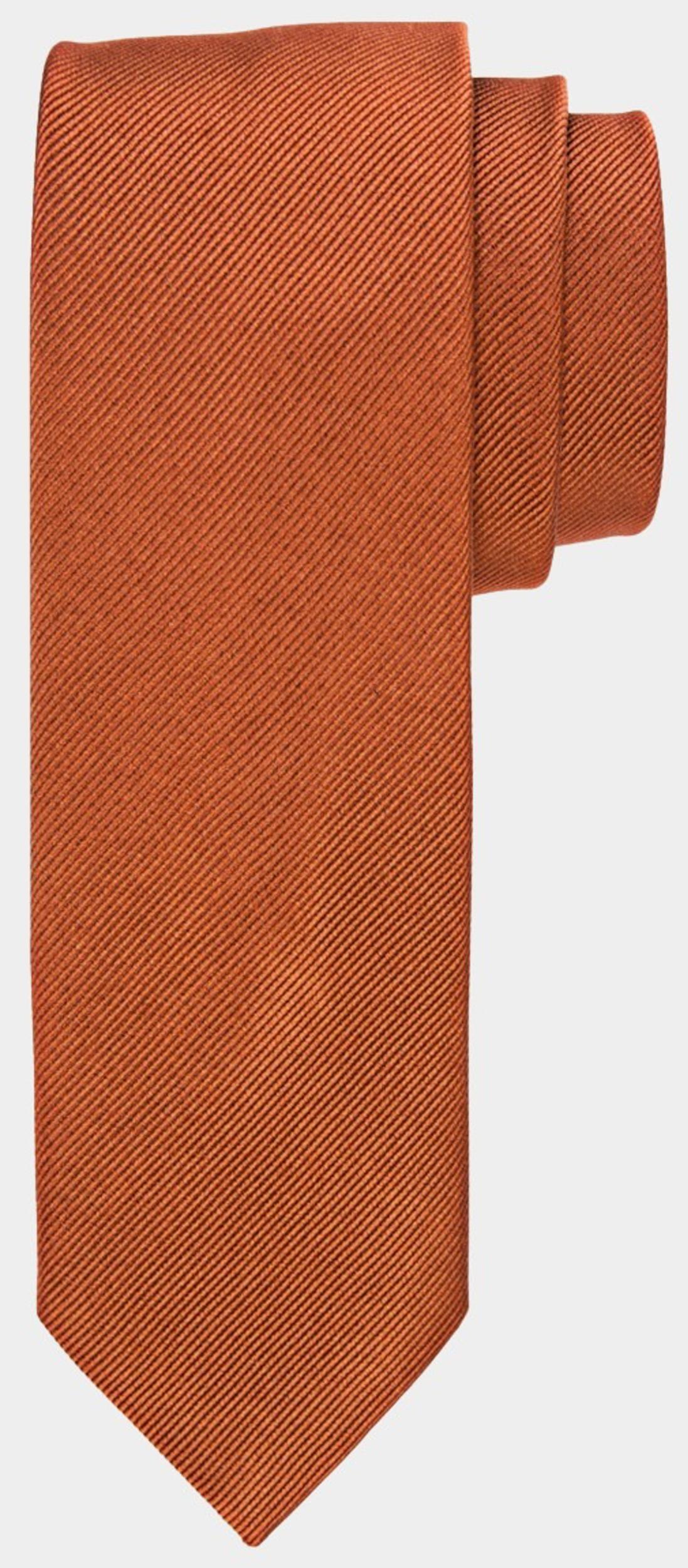 Profuomo Stropdas Bruin  PP5AA0020/W