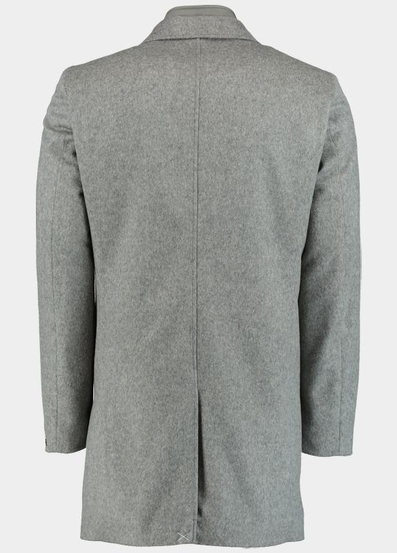 Mario Fiorenzo Wollen Jas Grijs Hans, 100% wol met nylon inlay 9082H/4 l.grey