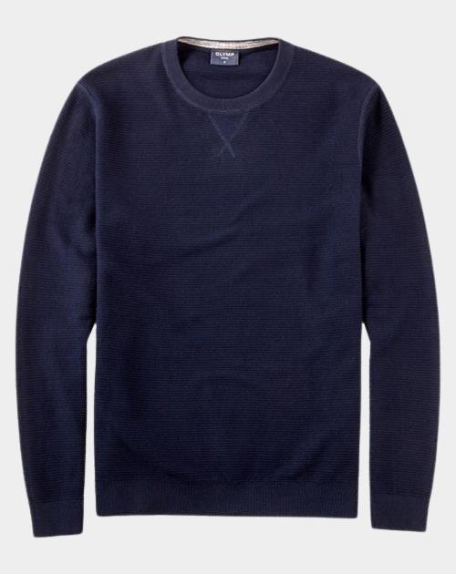 Olymp Pullover Blauw 5301/85 Pullover 530185/18