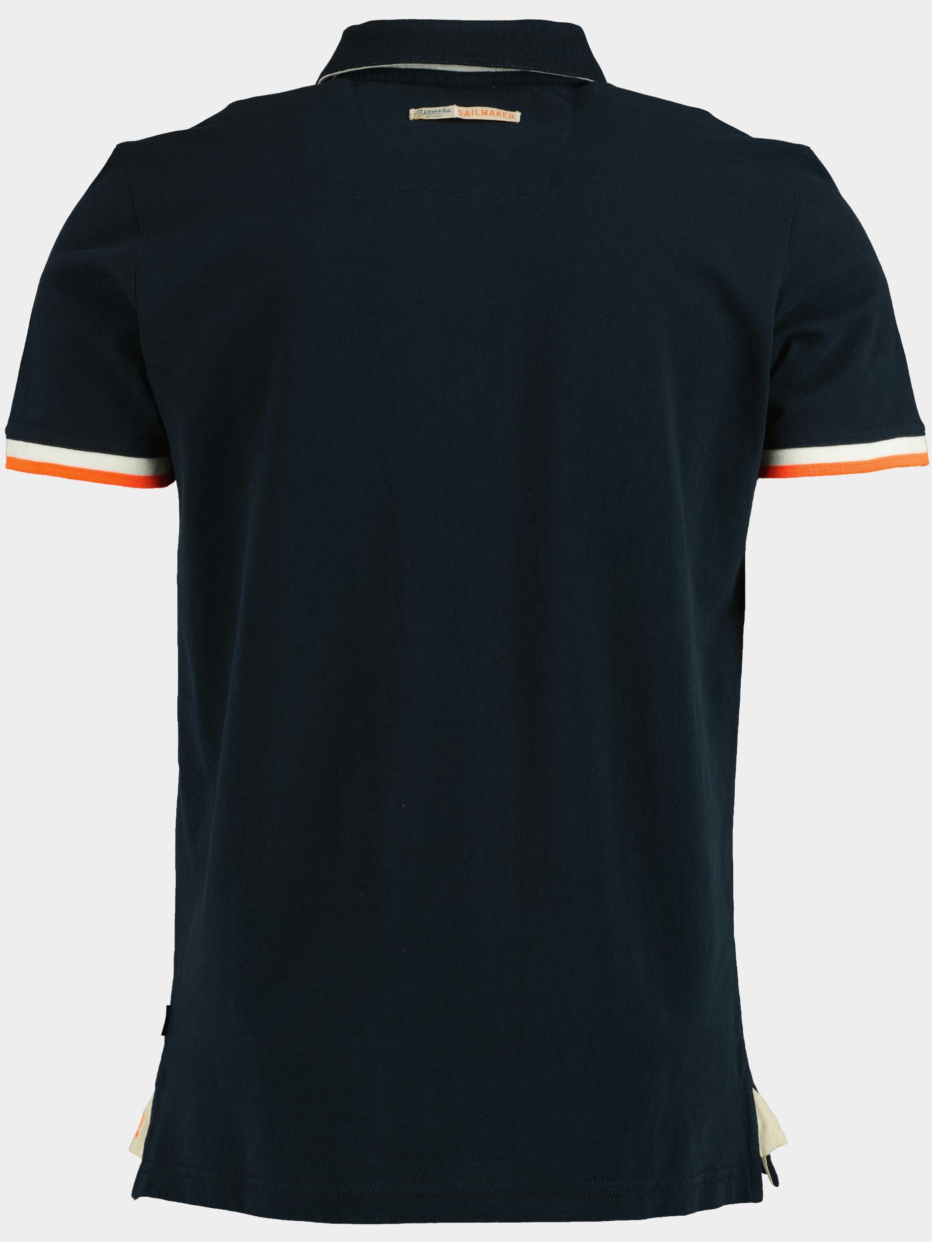 Gaastra Polo korte mouw Blauw Jarrow 17228 2213/B001