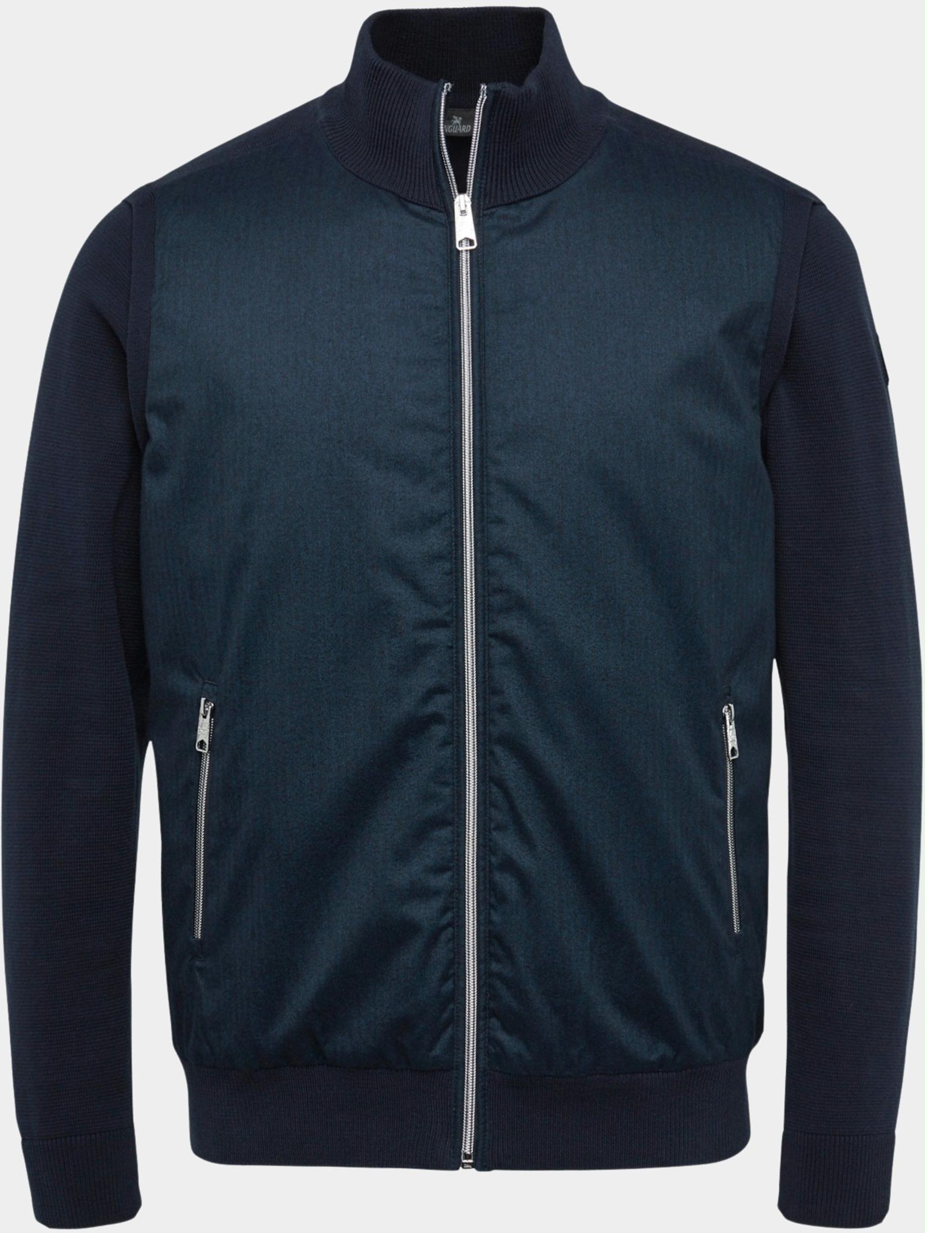 Vanguard Vest Blauw Zip jacket cotton VKC2210336 5073