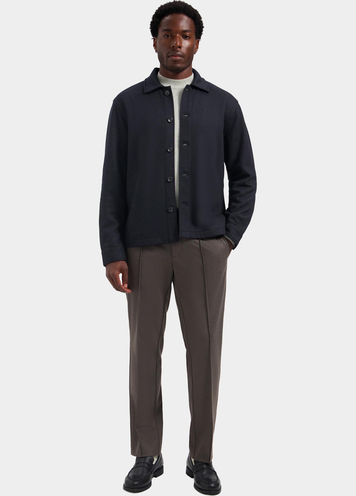 Dstrezzed Overshirt Blauw Callum Bonded Overshirt 155512/649