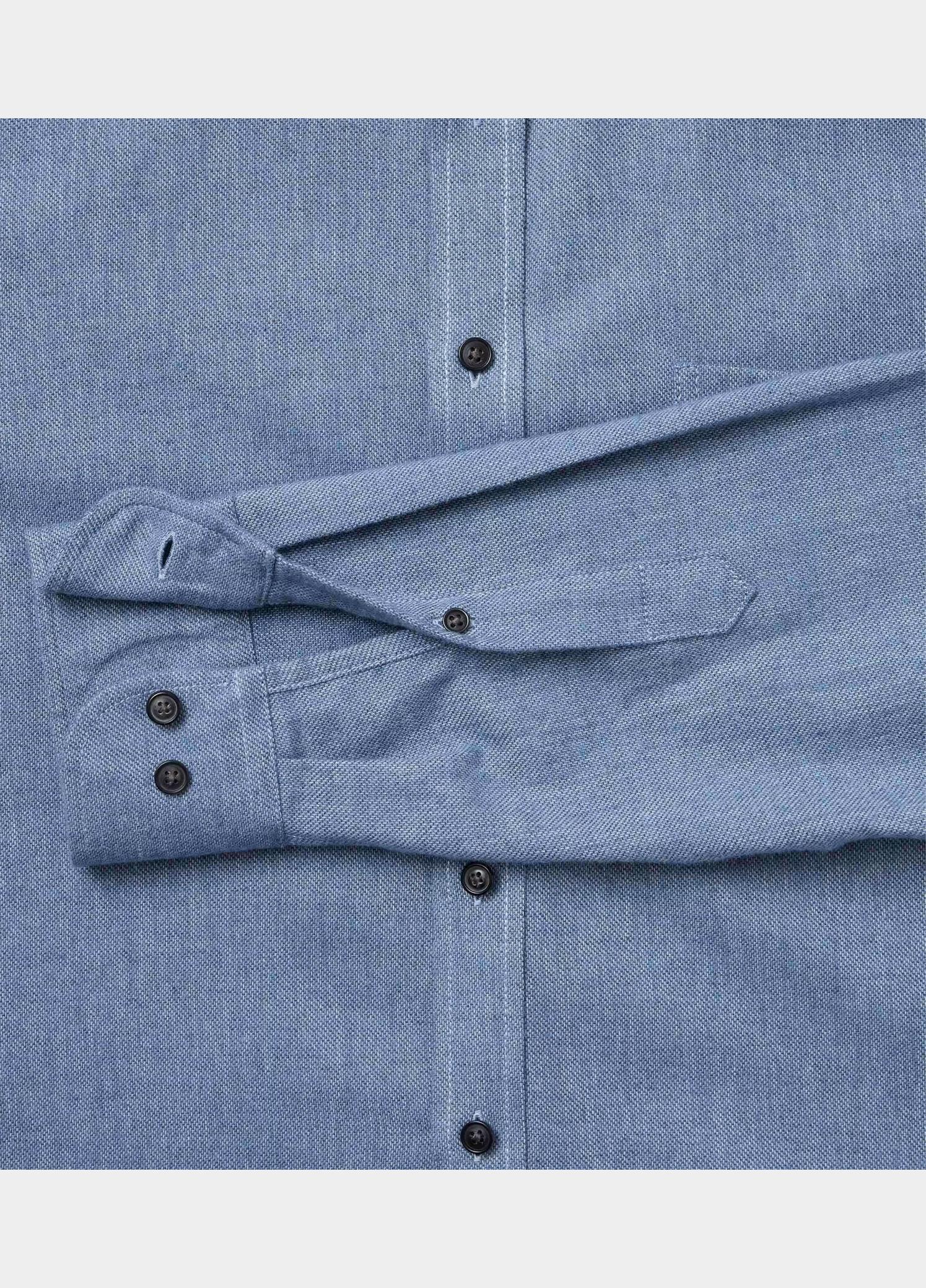 Casamoda Overhemd heren Blauw B.D. Casual Fit 126132510/100