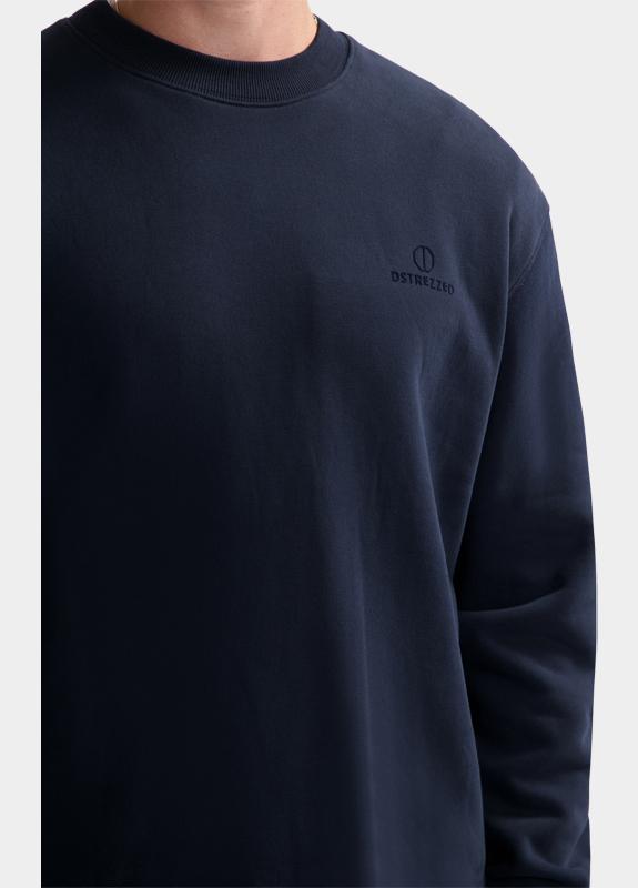 Dstrezzed Pullover Blauw DS_Nikol Crew 211710-AW25/649