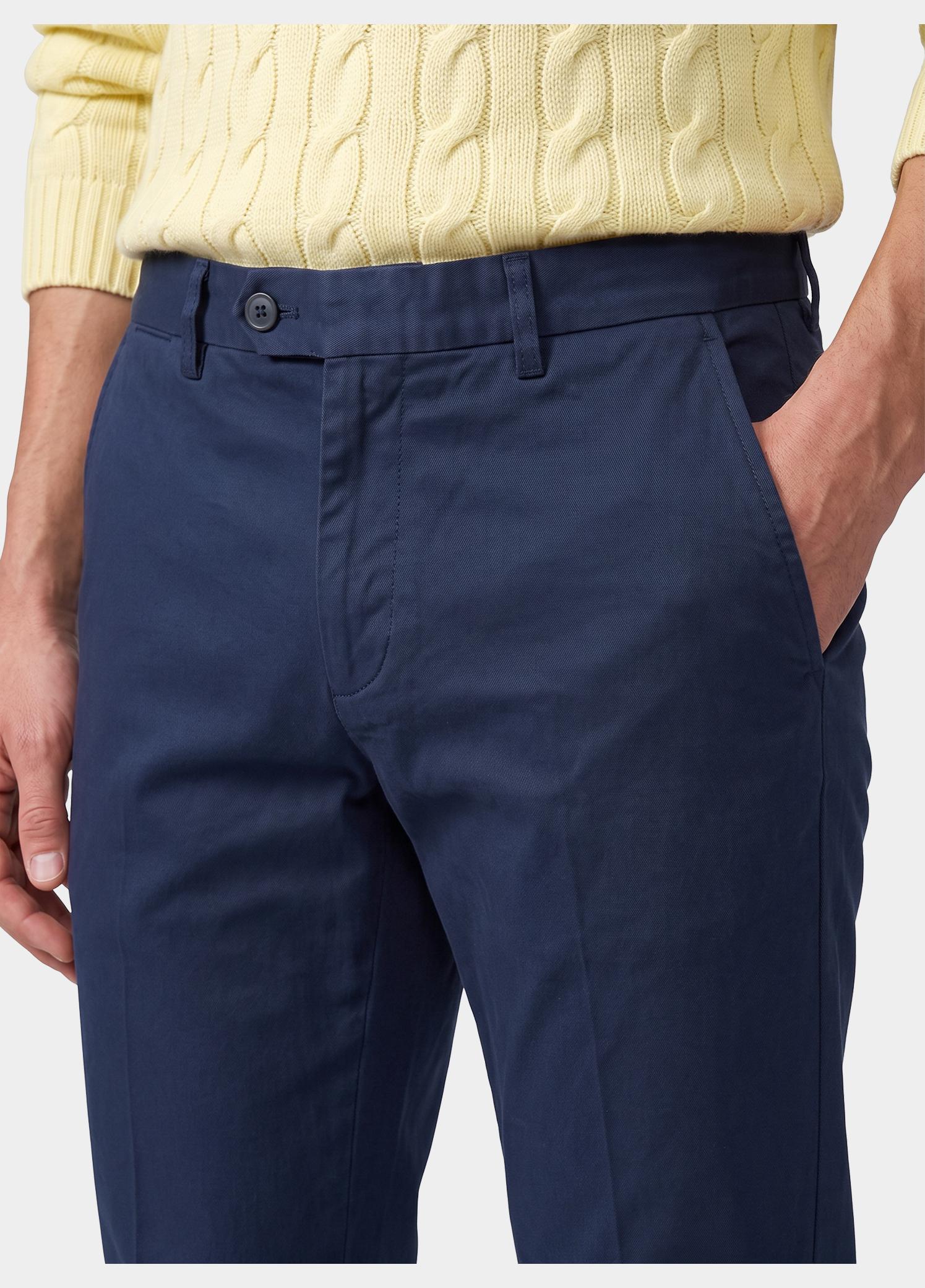 Meyer Chino Blauw ROMA Art.2-5628 1152562800/18
