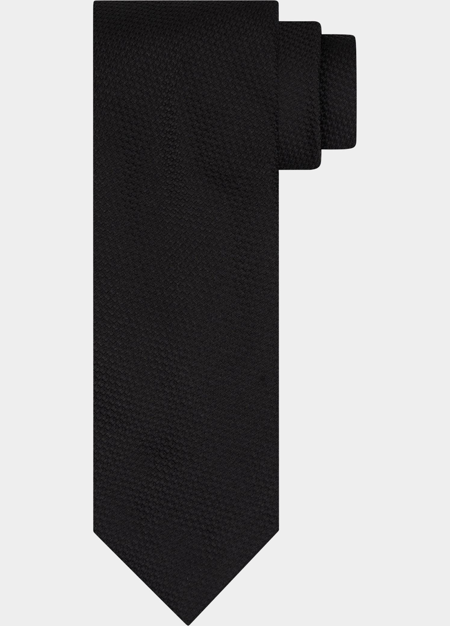 Profuomo Stropdas Zwart  PPXA30019/D