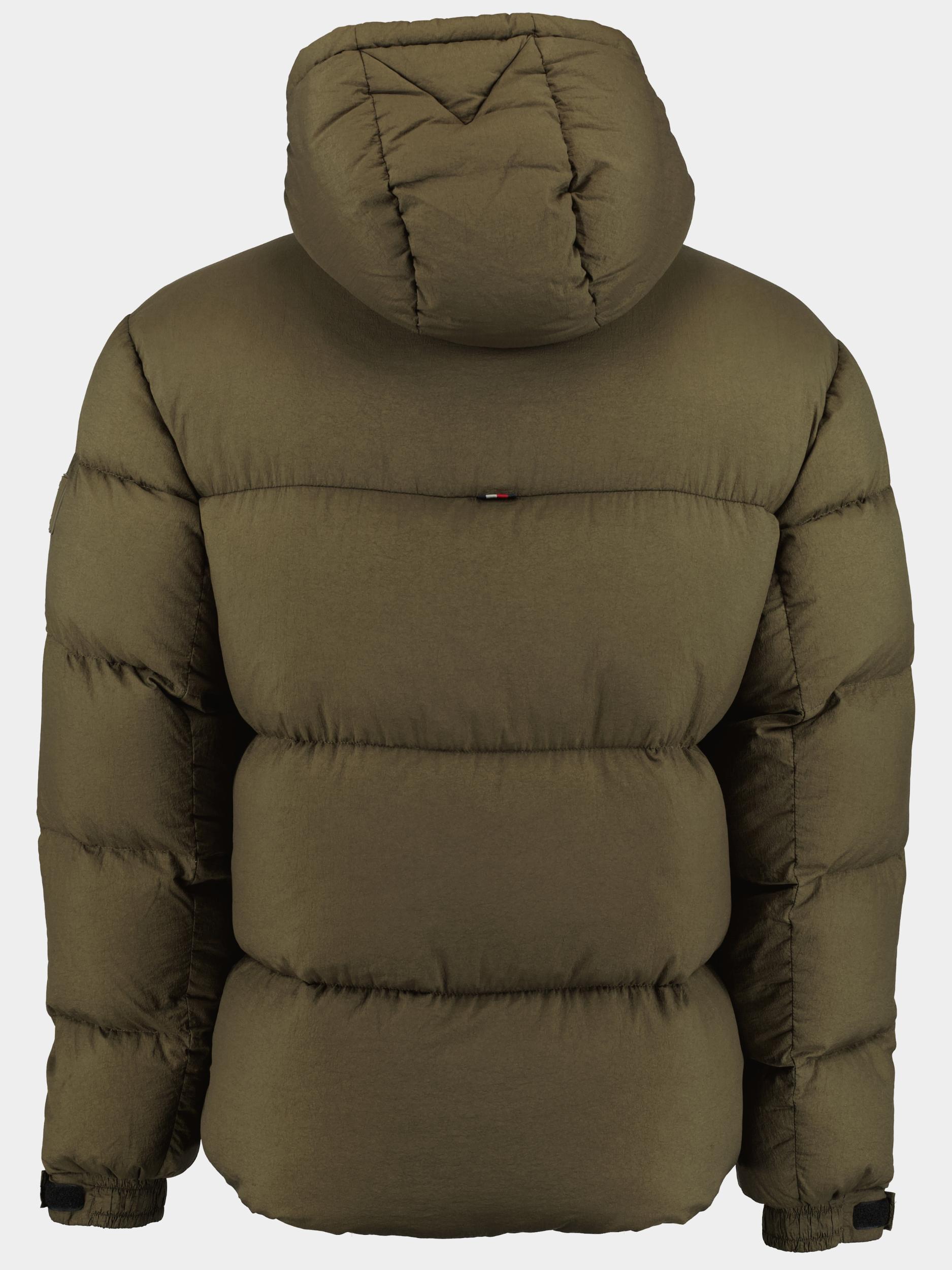 Tommy Hilfiger Winterjack Groen New York GMD Down Hooded Jacke MW0MW32786/RBN