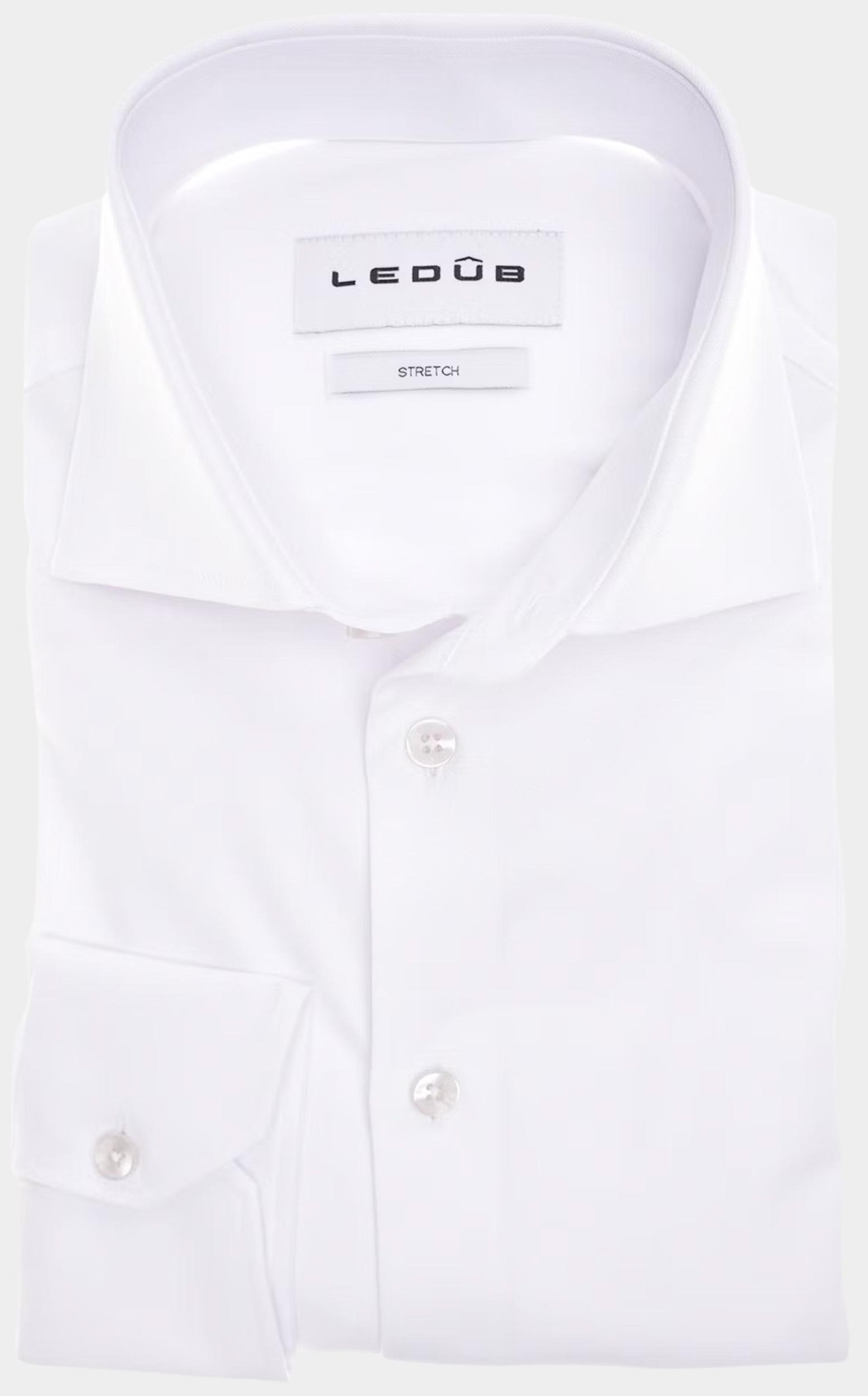 Ledub Business hemd lange mouw Wit LE24304 MFN5 0323516/910-000-000