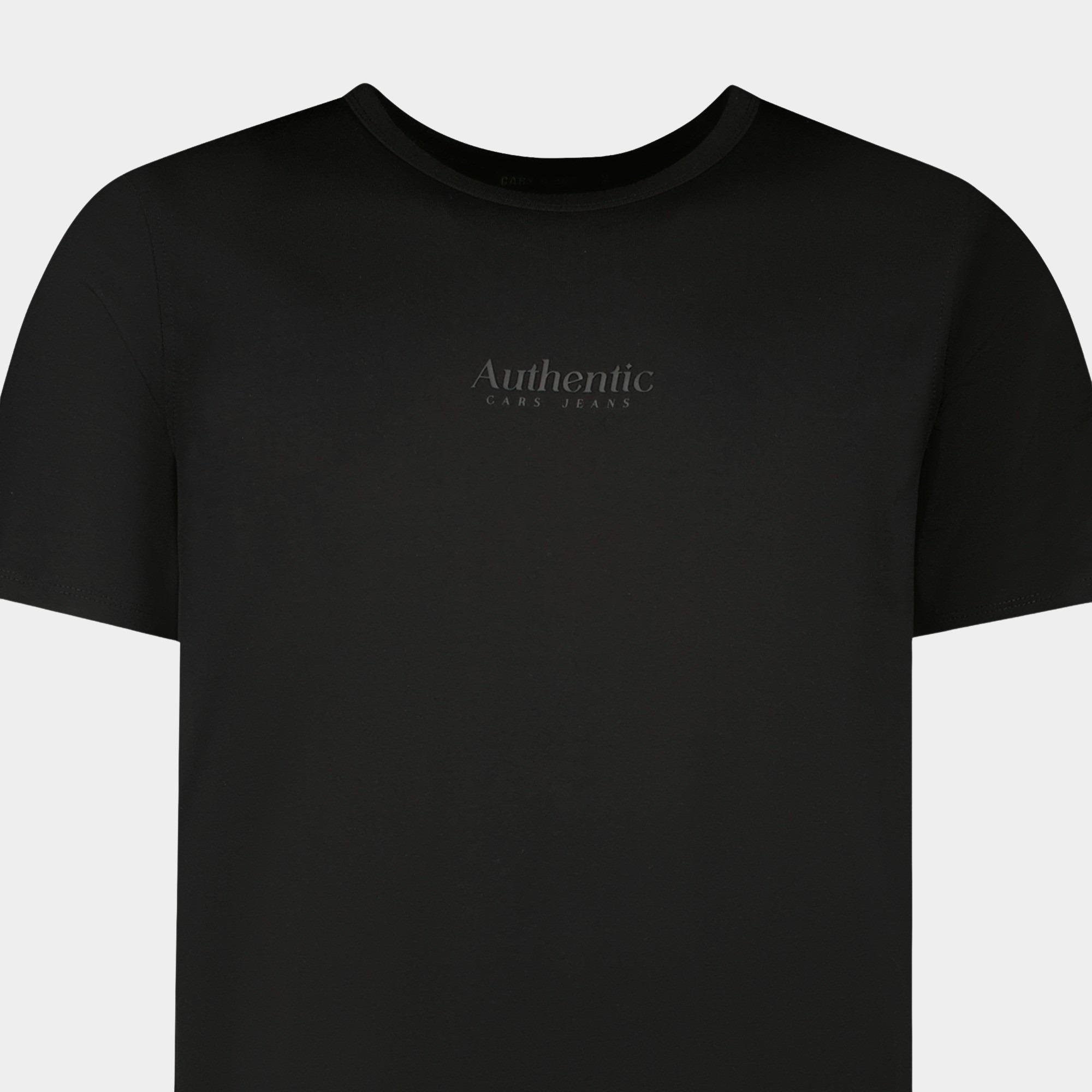 Cars Jeans T-shirt korte mouw Zwart FORRES 41485/01