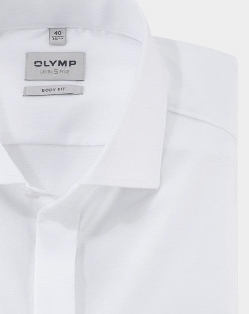 Olymp Business hemd lange mouw Wit Level Five 213974/00