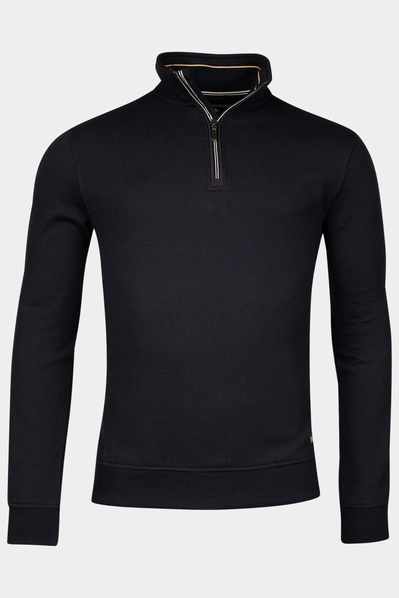Baileys Half Zip Blauw Sweatshirt 1/2 zip 513160/60