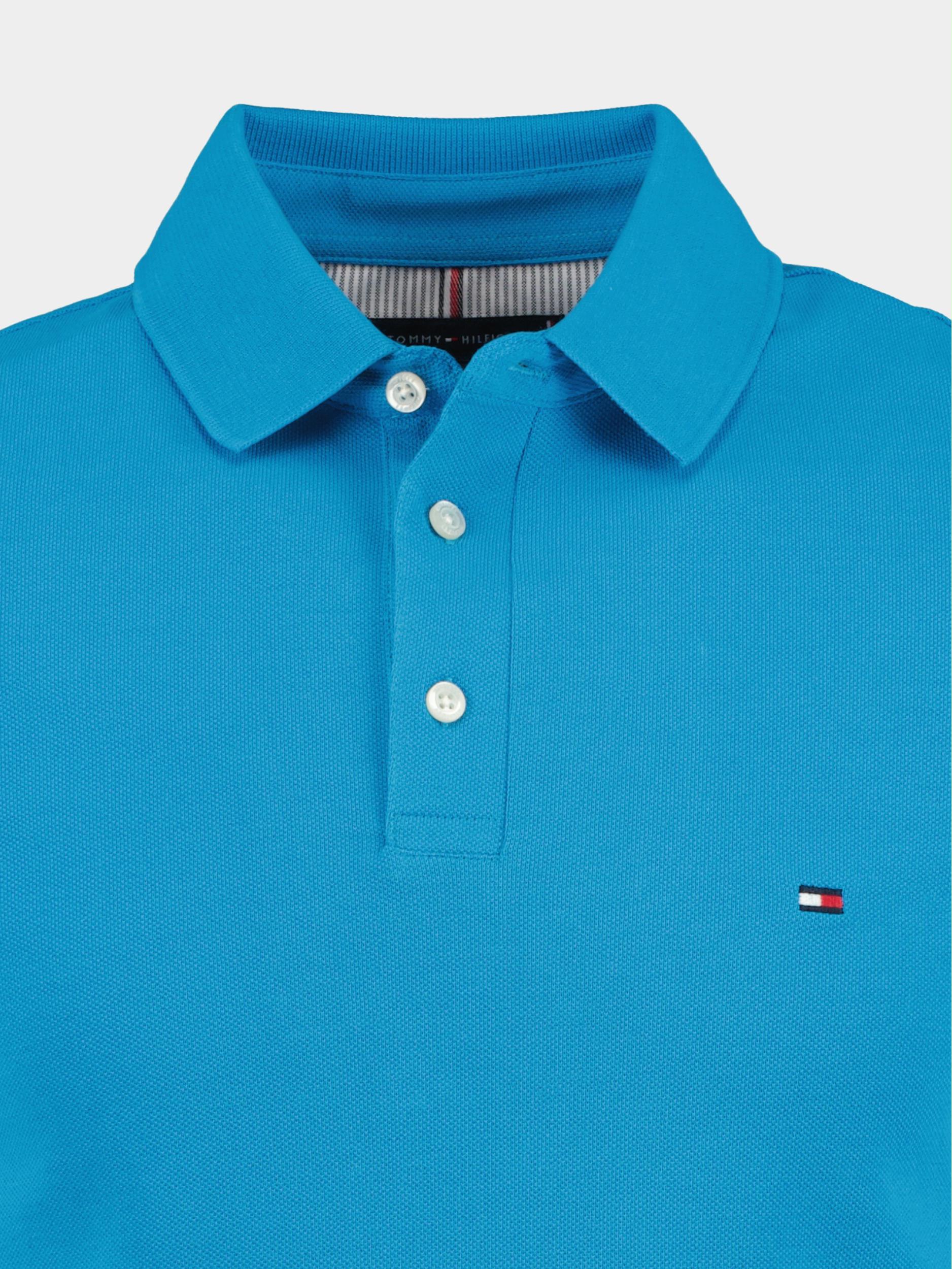 Tommy Hilfiger Polo korte mouw Blauw 1985 Slim polo MW0MW17771/CZW