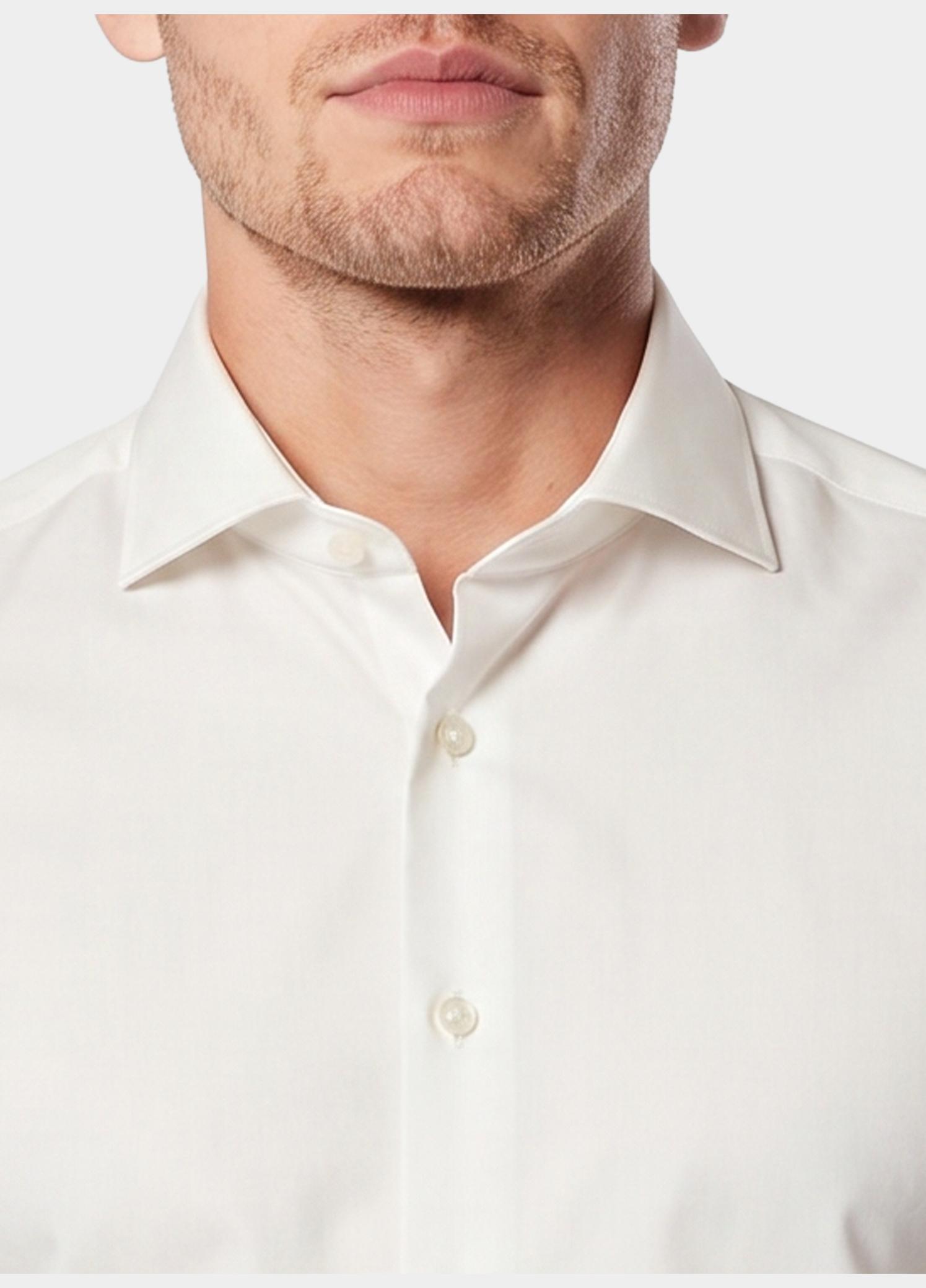 Ledub Business hemd lange mouw Beige 4018M/1/301/ MF 5 0323568/920-350-920