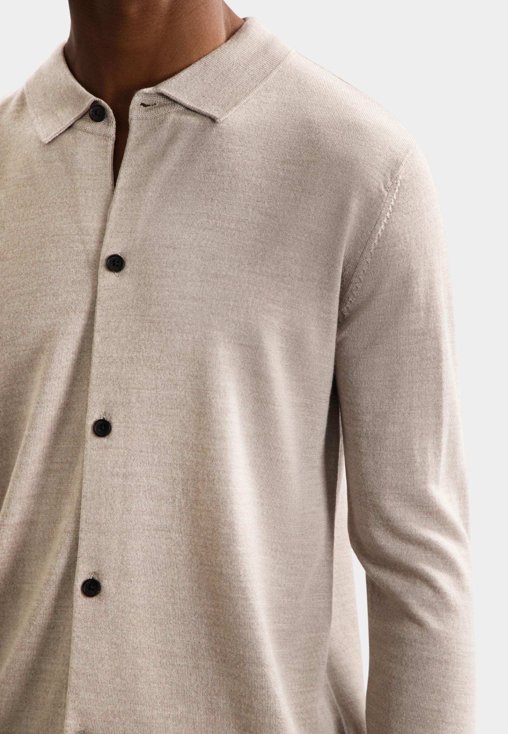 Dstrezzed Casual hemd lange mouw Groen DS_Destin Poloshirt 405740-AW25/276