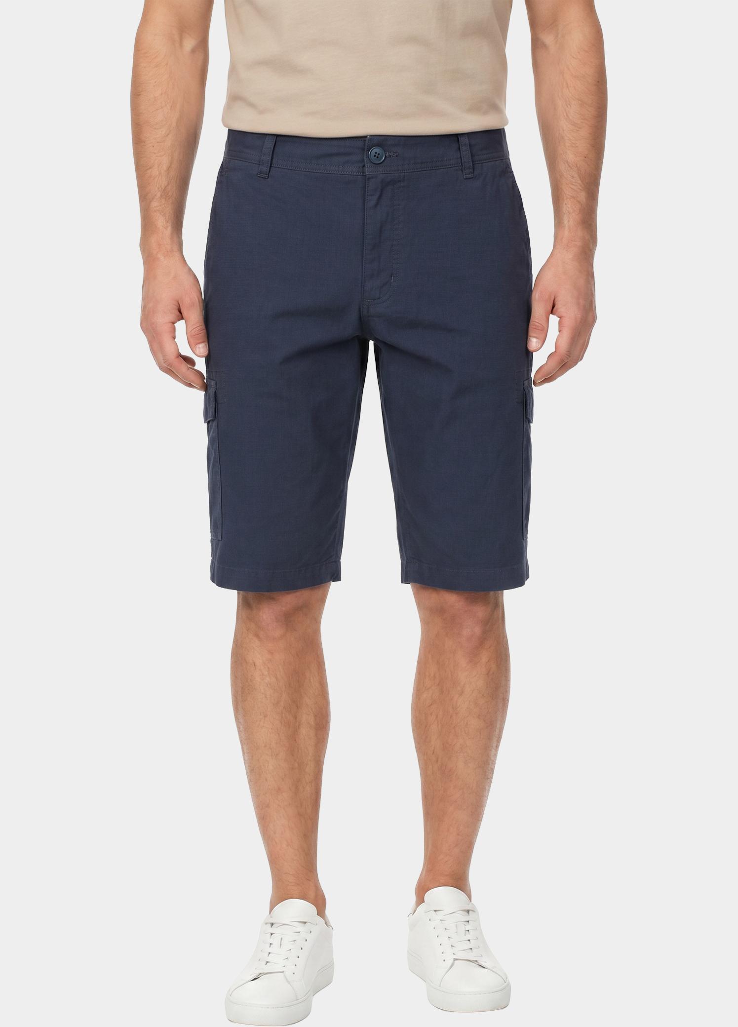 Casamoda Korte Broek heren Blauw Cargo Bermuda 126530061/143