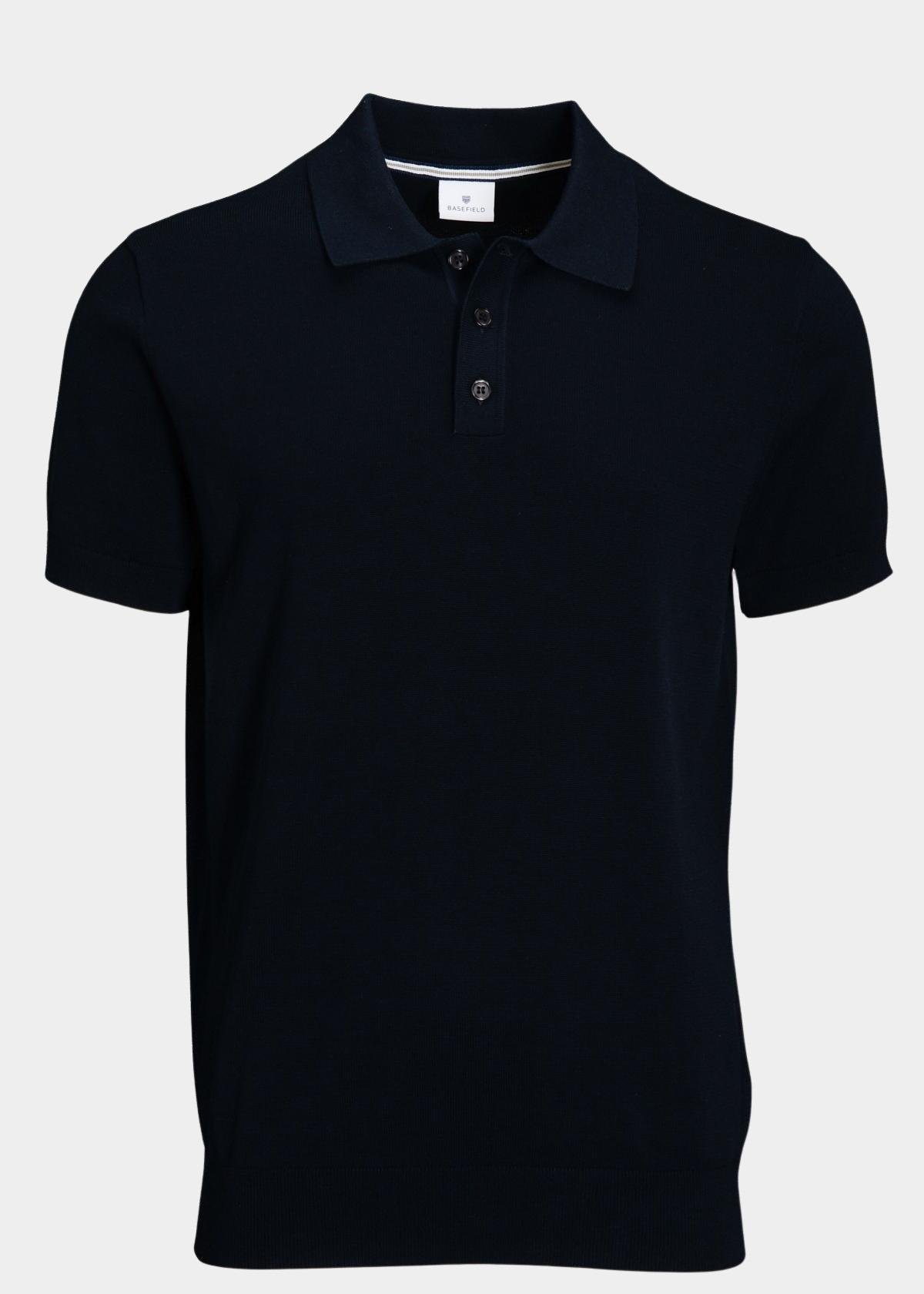 Basefield Polo korte mouw Blauw  219018350/657