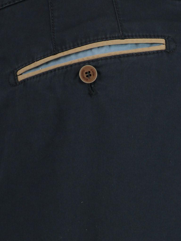 Gardeur Katoenen Broek Blauw Modern Fit Chino BENNY-3 412941/68