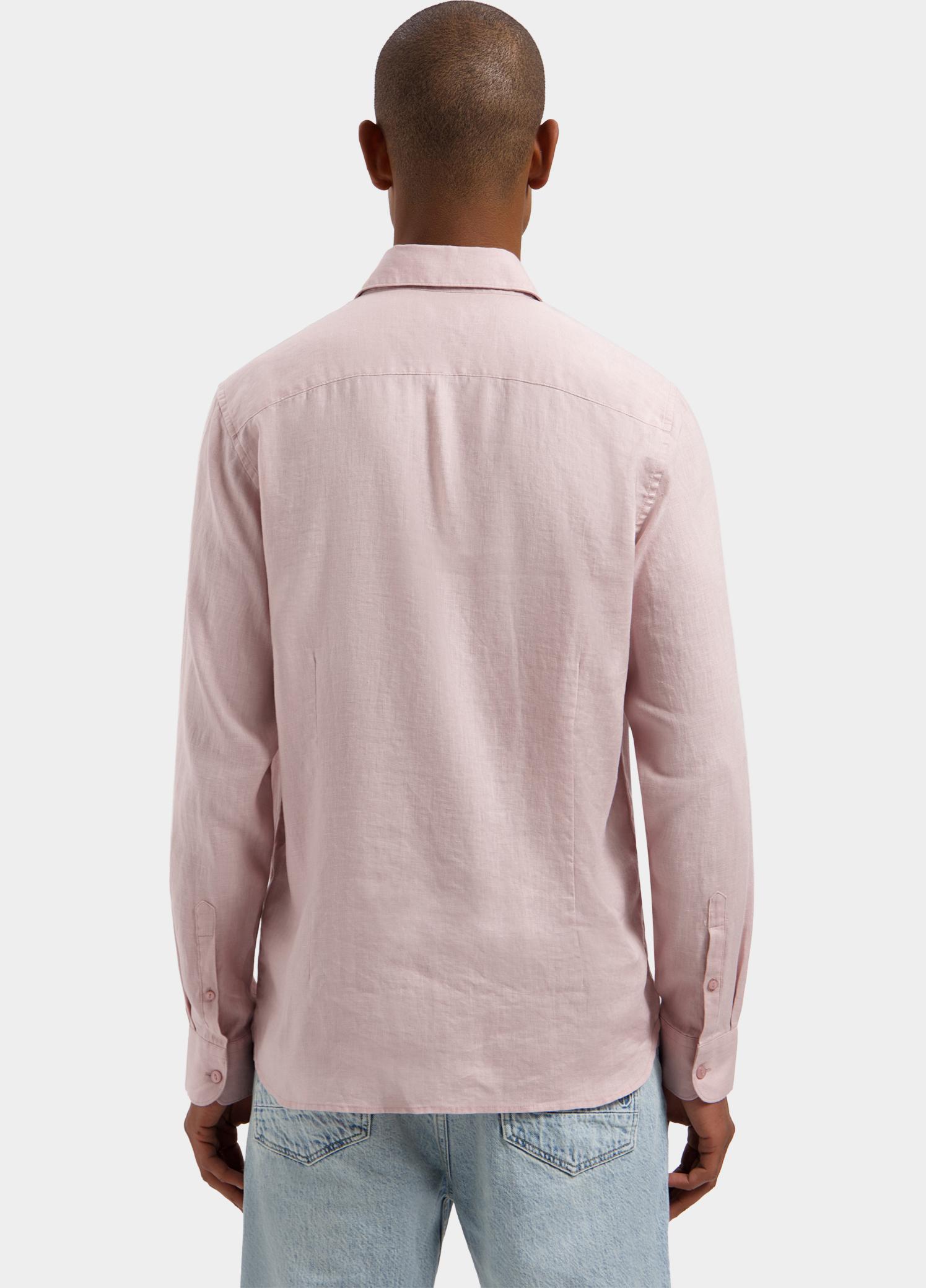 Dstrezzed overhemd korte mouw heren Paars Jagger Shirt 303710/462