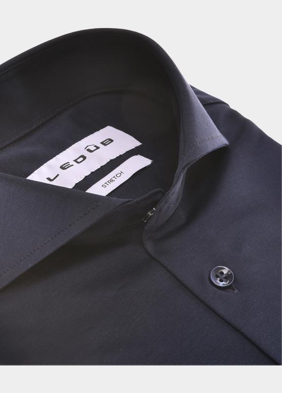 Ledub Business hemd lange mouw Blauw  0143455/180-000-000