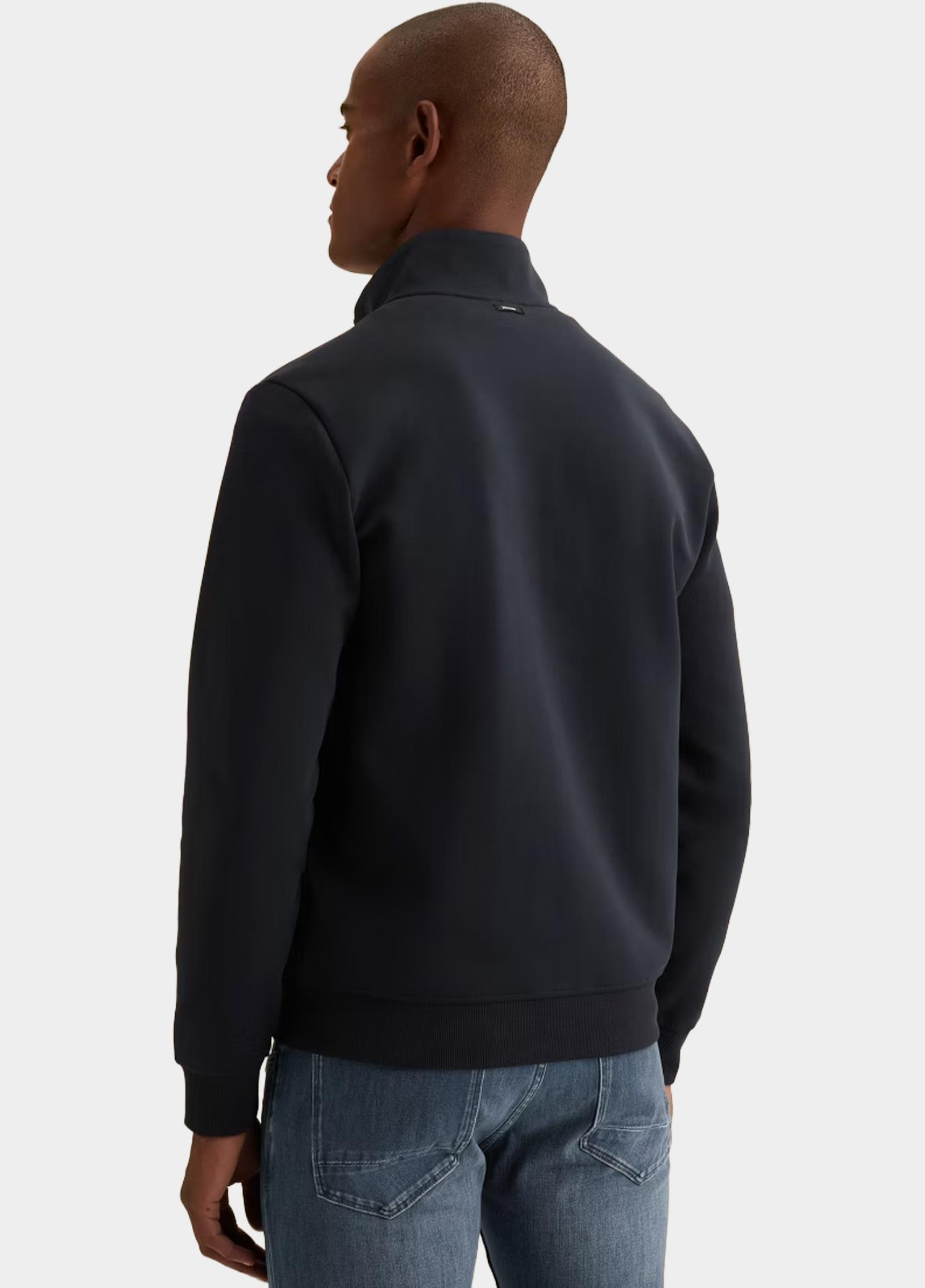 Vanguard Vest heren Blauw Zip jacket interlock sweat VSW2608402/5073