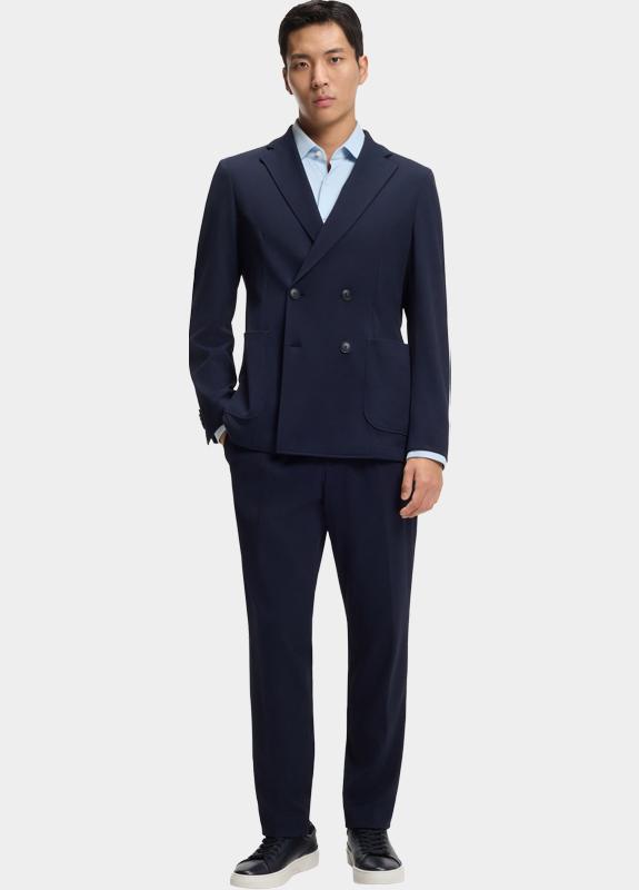 BOSS Black Business hemd lange mouw Blauw P-HANK-S-K-261 10248739 01 50555747/450