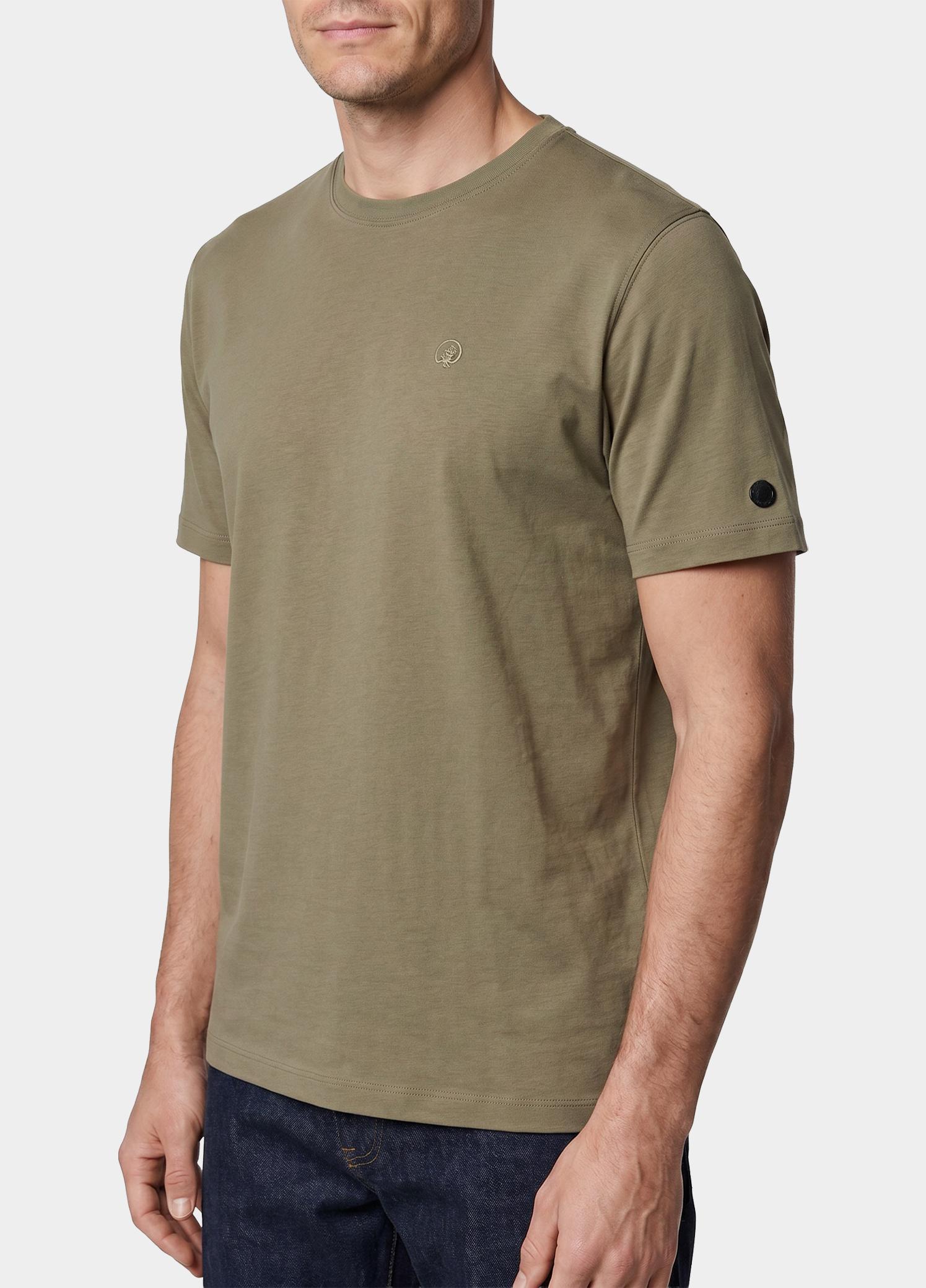 Cast Iron T-shirt korte mouw Bruin Short sleeve r-neck regular f CTSS2606591/6148