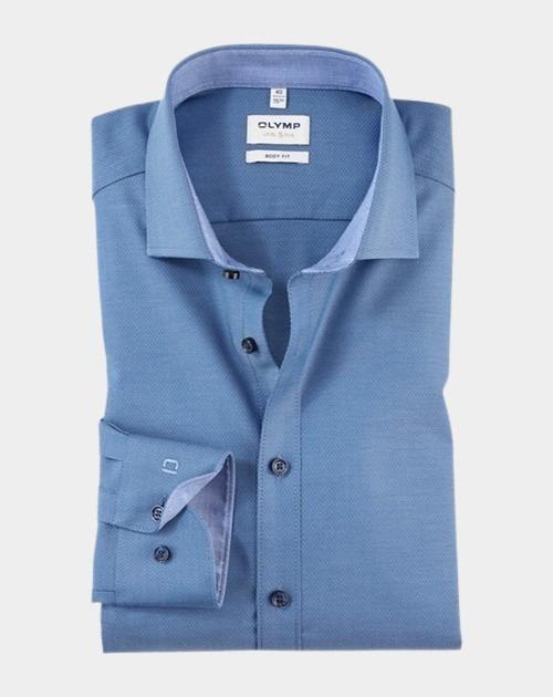 Olymp Business hemd lange mouw Blauw 0531/64 Hemden 053164/15