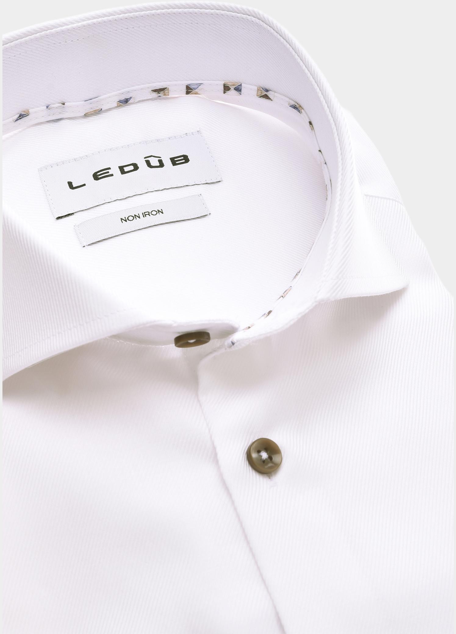 Ledub Zakelijk overhemd heren Wit MFN5 0143515/910-916-000