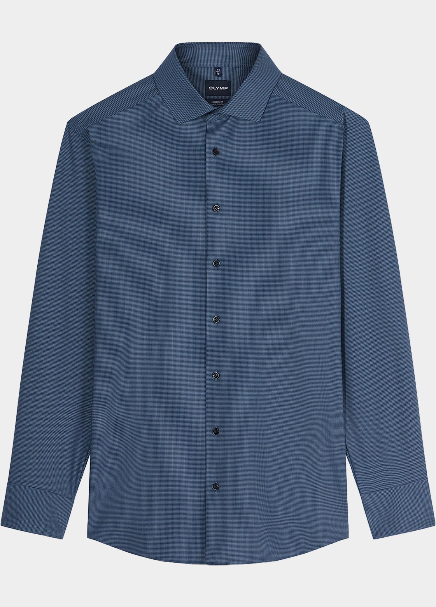 Olymp Zakelijk overhemd heren Blauw Luxor CC mf D.2157 o.T. 139424/13