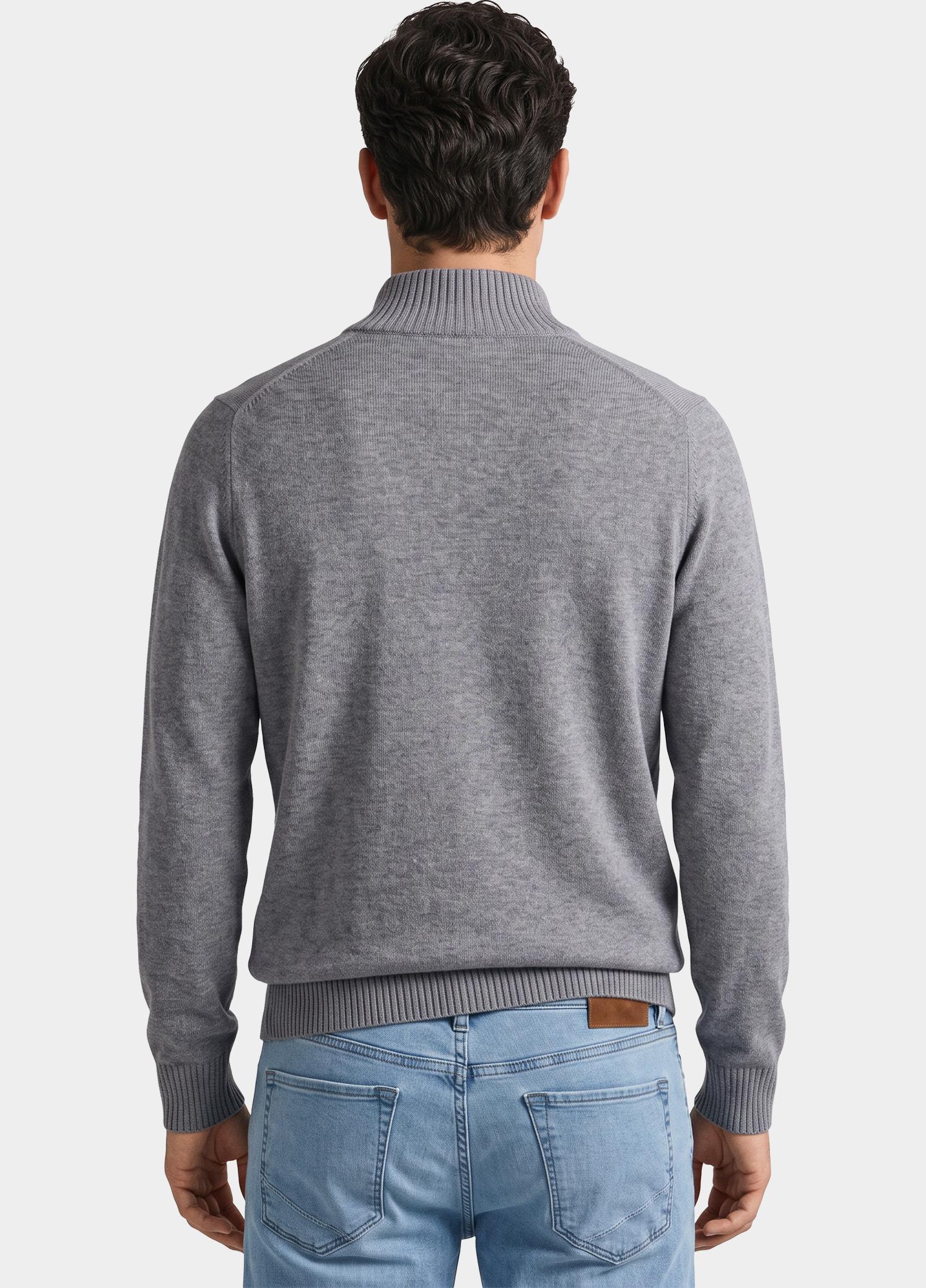Bos Half Zip Grijs  3042900/204