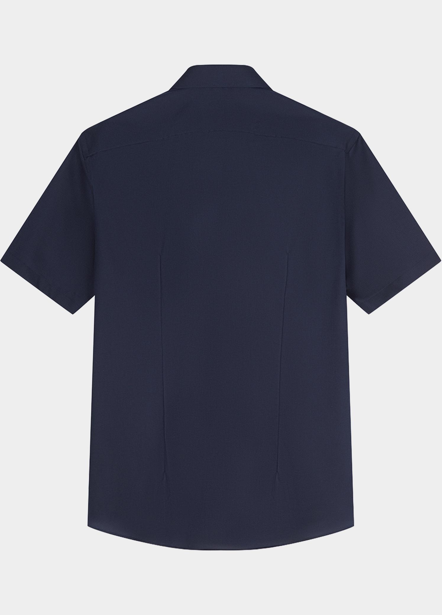 Olymp Zakelijk hemd korte mouw Blauw Luxor 120012/18