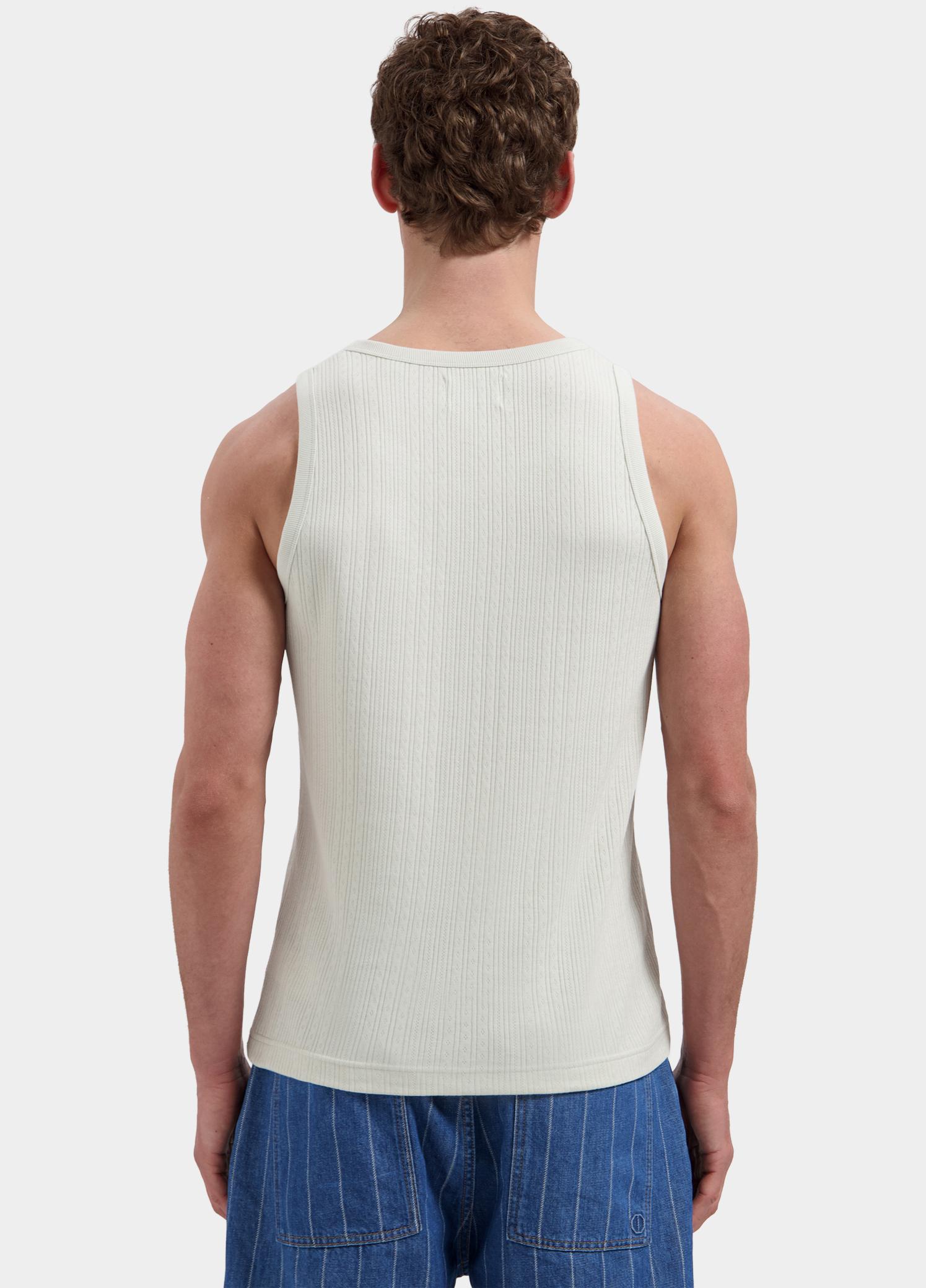 Dstrezzed mouwloos shirt heren Beige Nash Singlet 203526/107