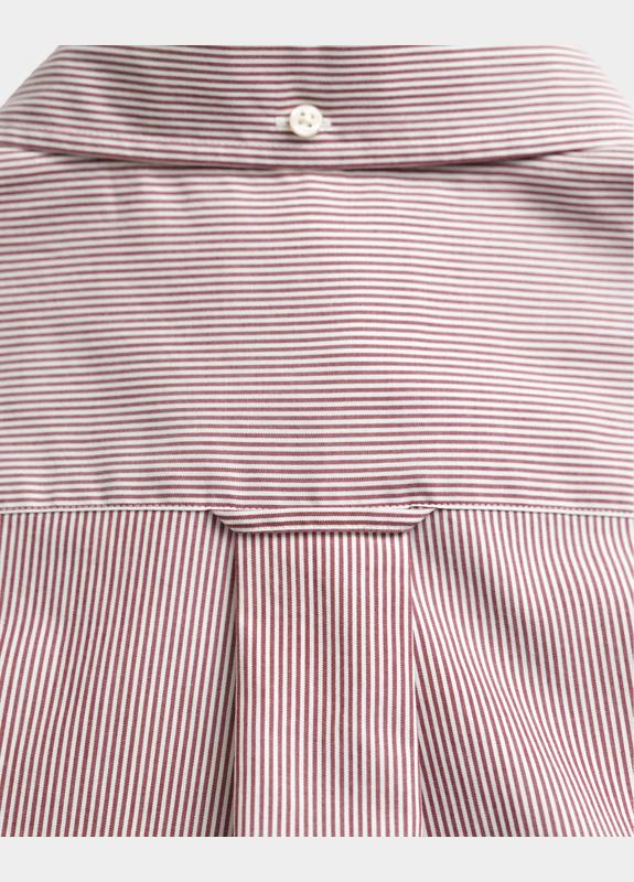 Gant Casual hemd lange mouw Rood REG CLASSIC POPLIN BANKER SHI 3000140/604