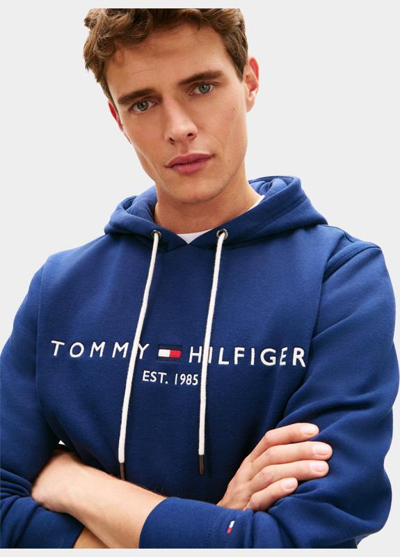 Tommy Hilfiger Hoodie Blauw TOMMY LOGO HOODY MW0MW11599/DCC