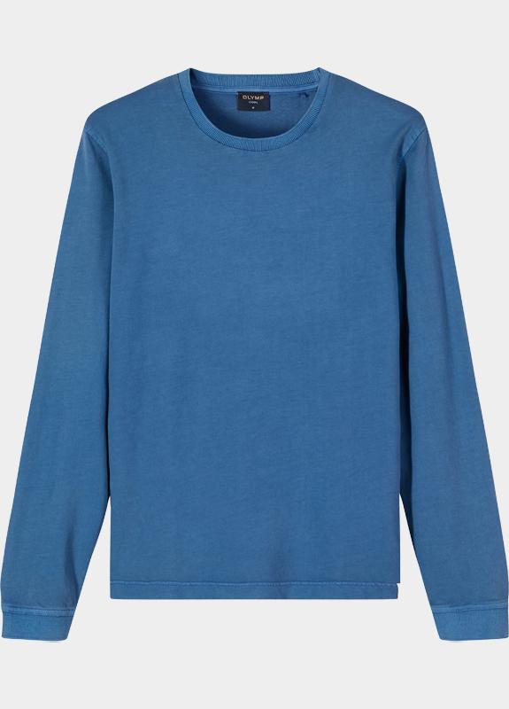 Olymp longsleeve heren Blauw  563384/13