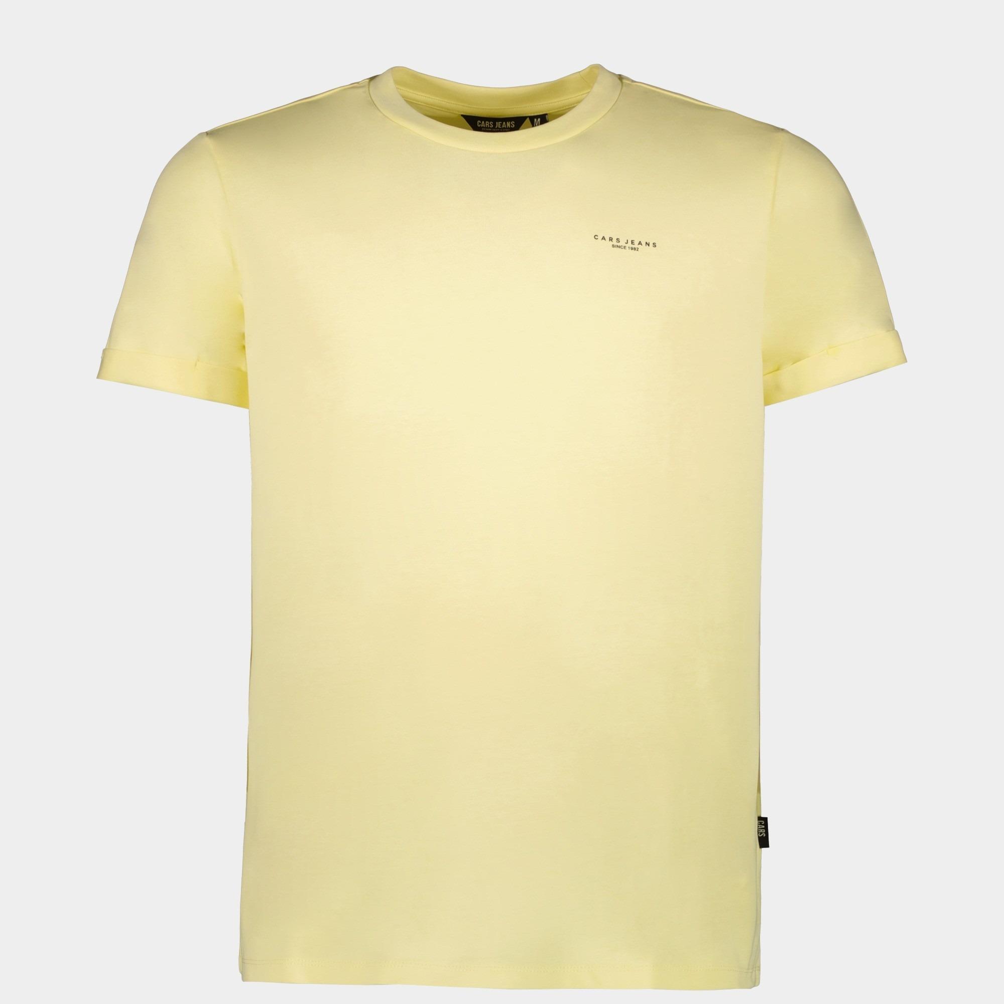 Cars Jeans T-shirt korte mouw Geel FESTER 64437/30