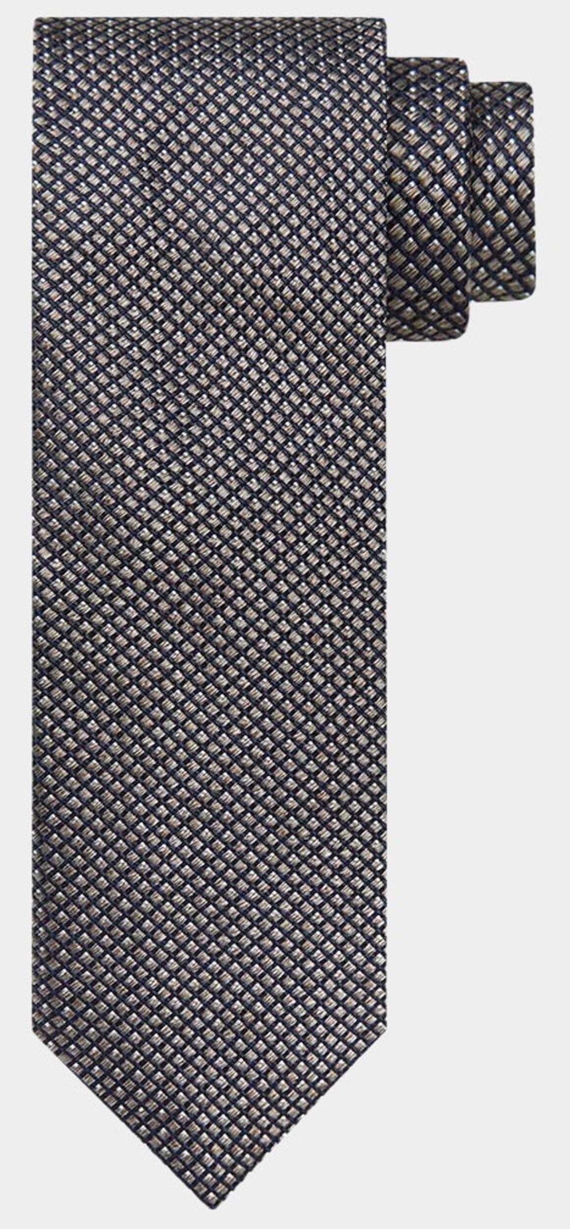Profuomo Stropdas Bruin  PPUA30023B/H