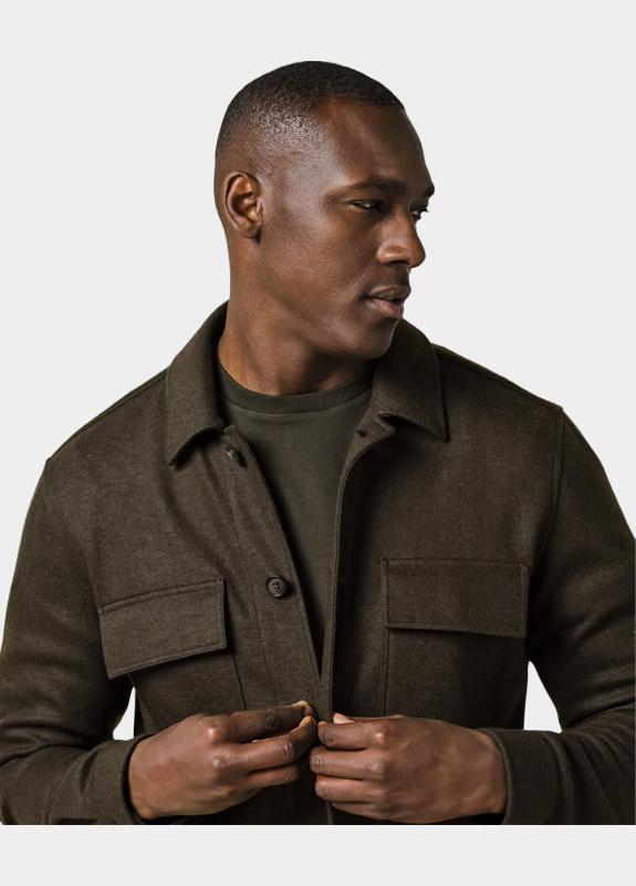 Profuomo Overshirt Groen  PPWF30002/A