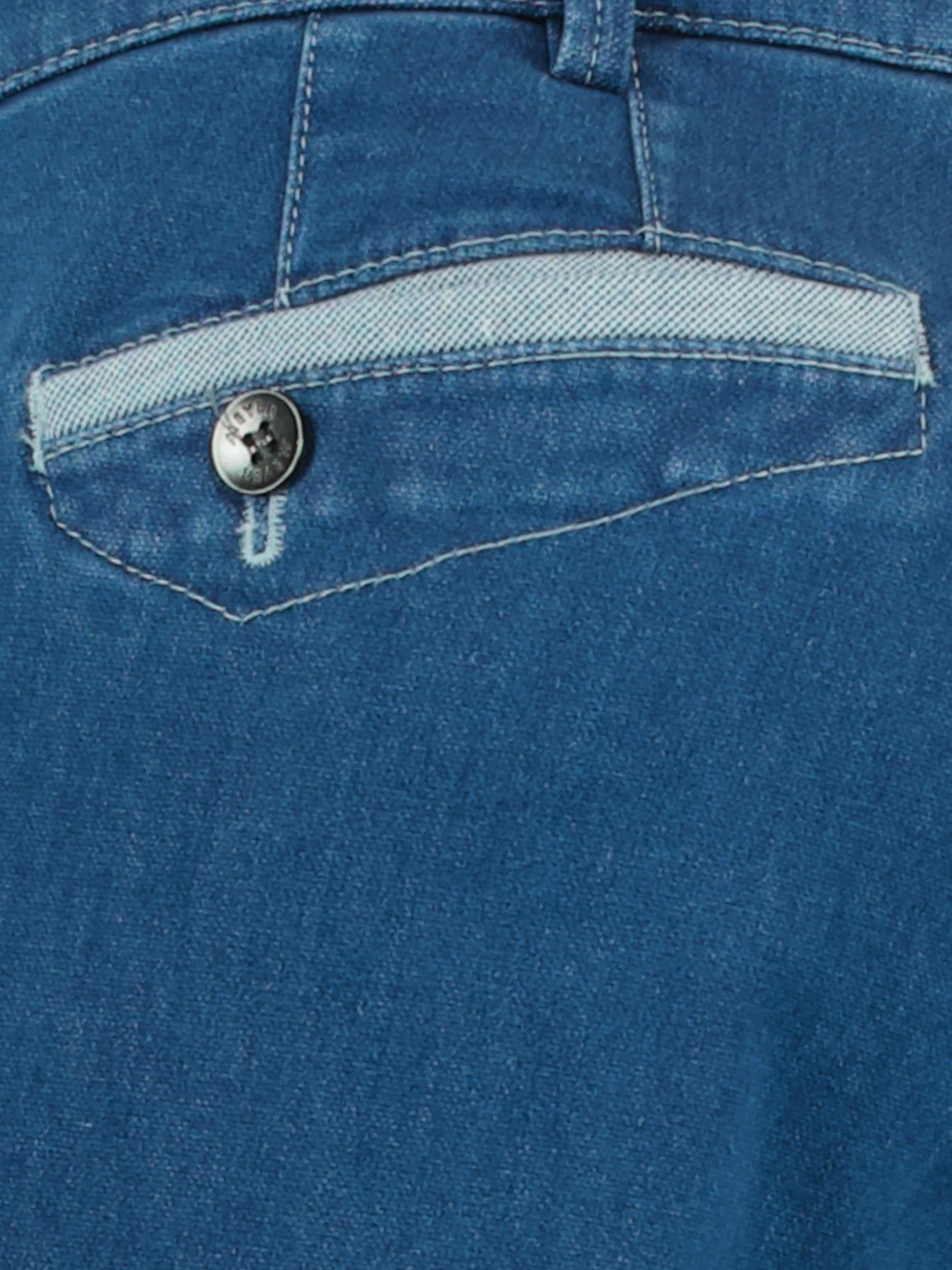 Meyer Flatfront Jeans Blauw DUBLIN Art.1-4174 1271417400/16