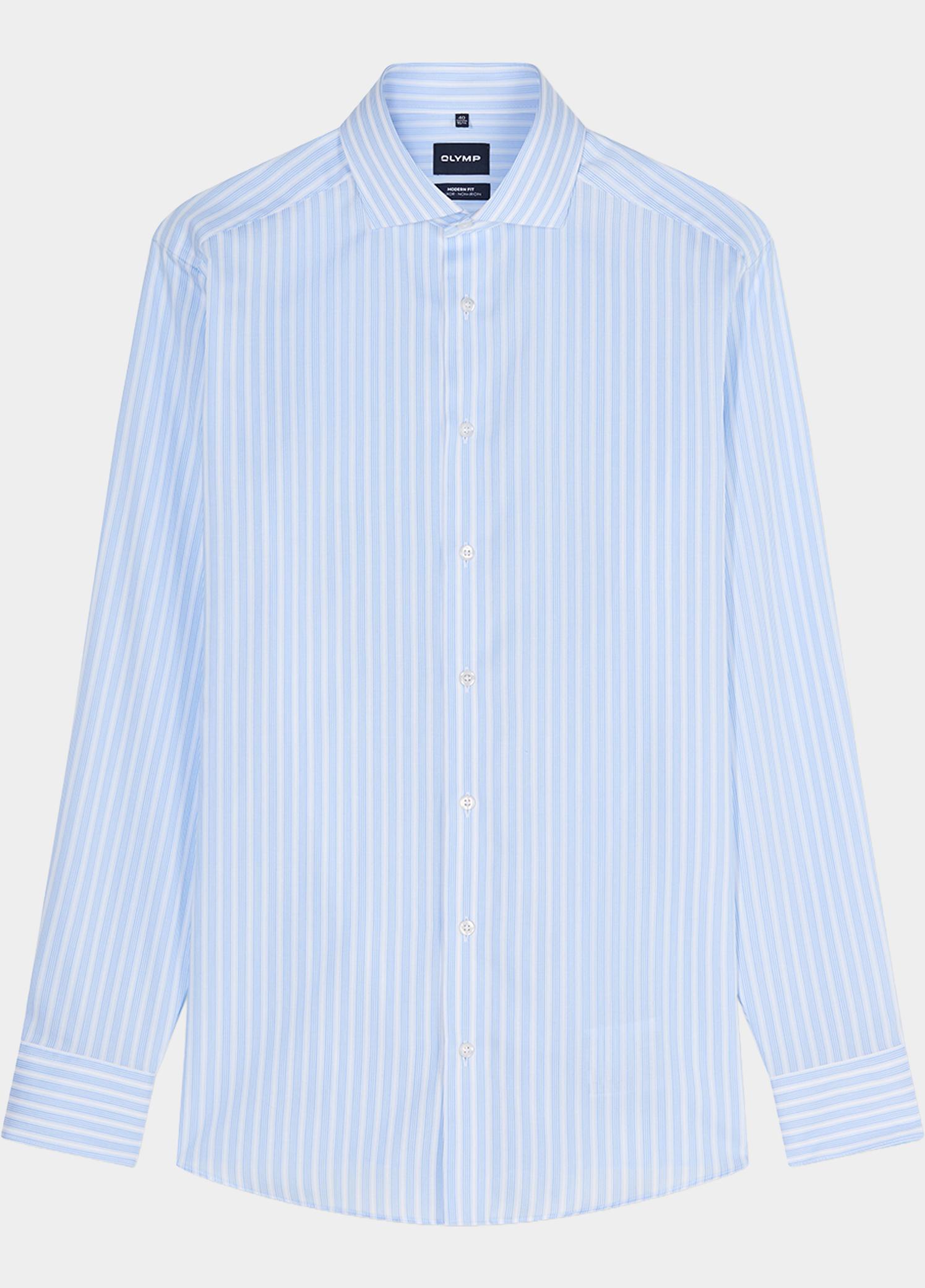 Olymp Zakelijk overhemd heren Blauw Luxor mf D.2136 o.T. 137824/11
