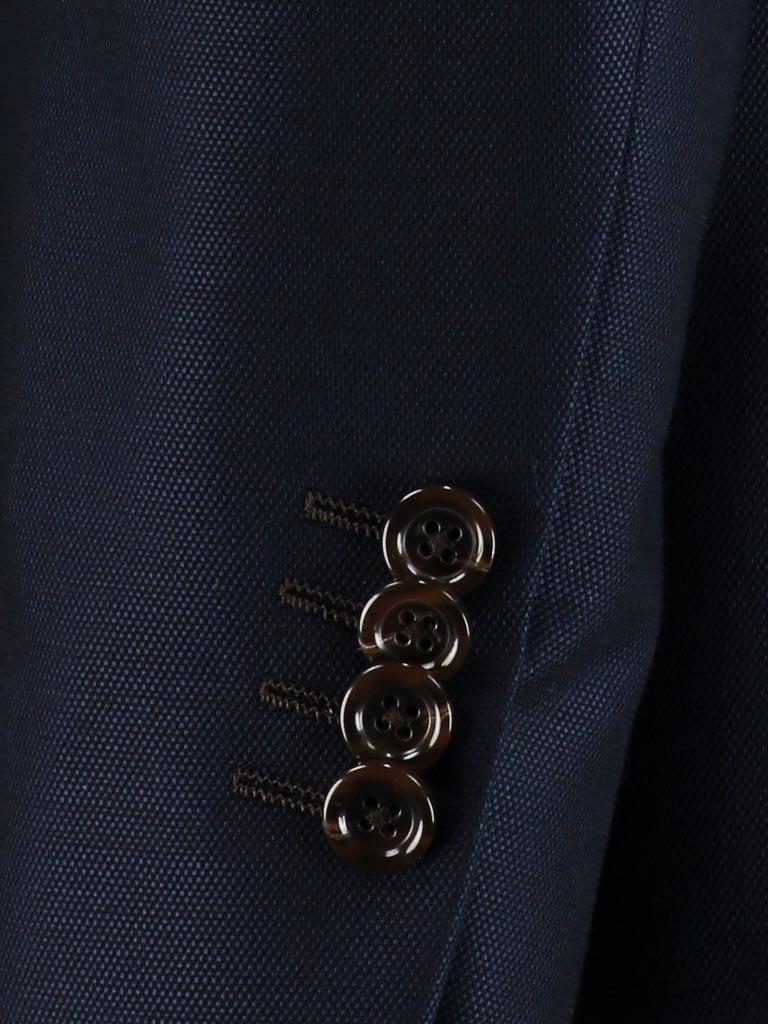 Bos Kostuum Blauw Kostuum Wol Donkerblauw BOS766 145322/29