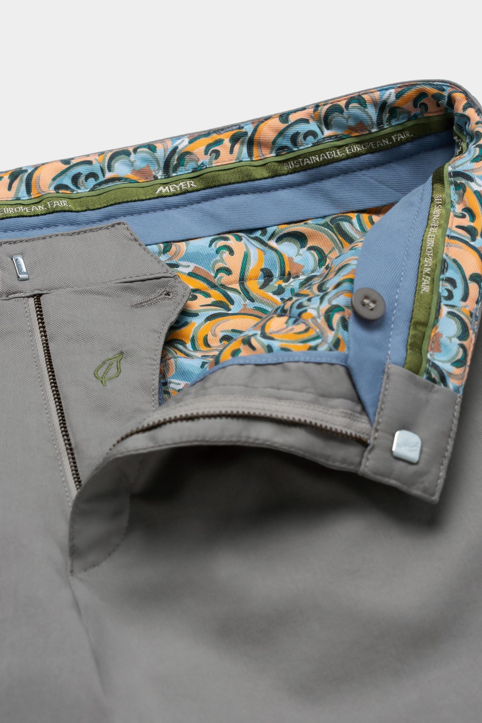 Meyer Katoenen Broek Grijs CHICAGO Art.1-5060 3321506000/06
