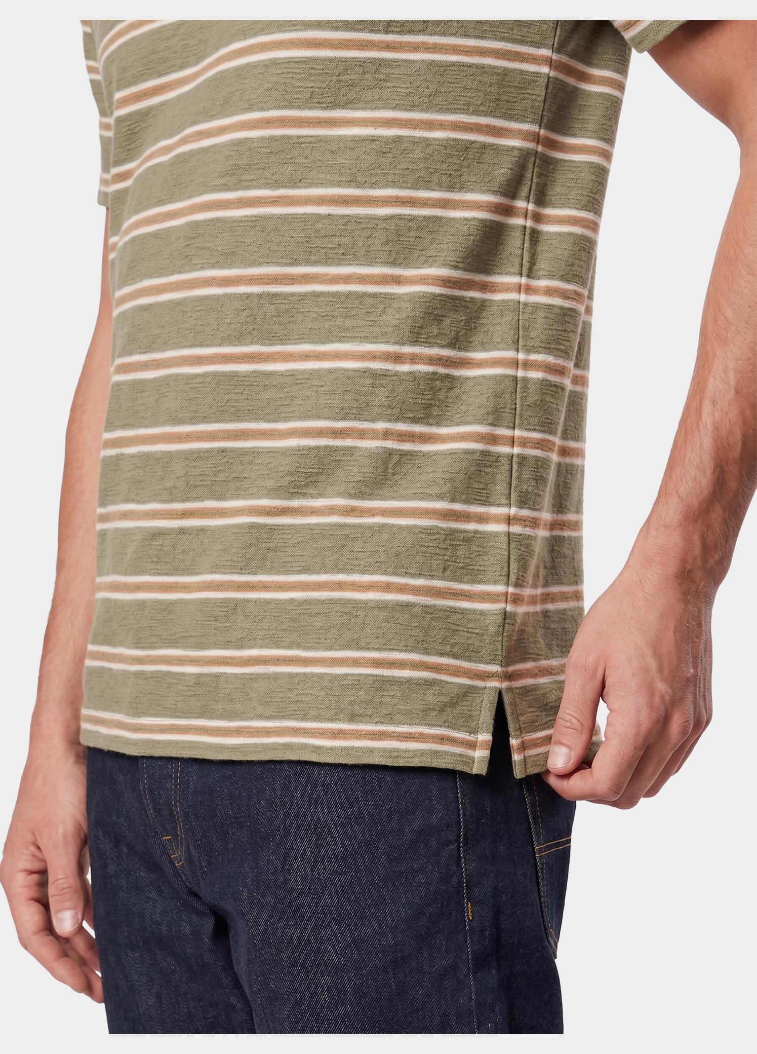 Cast Iron T-shirt korte mouw Bruin Short sleeve r-neck relaxed f CTSS2606585/6148