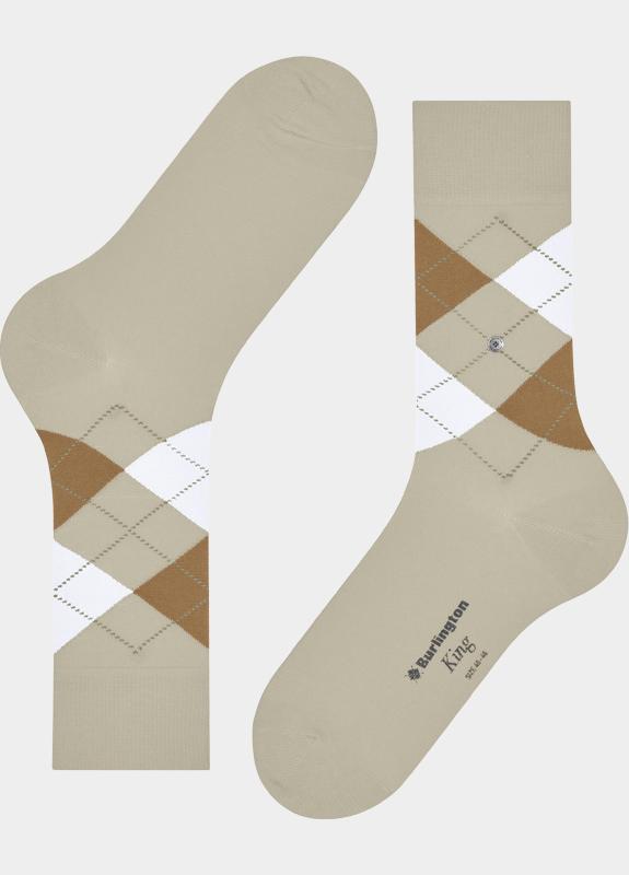 Burlington Sokken heren Beige King SO 21090/4097