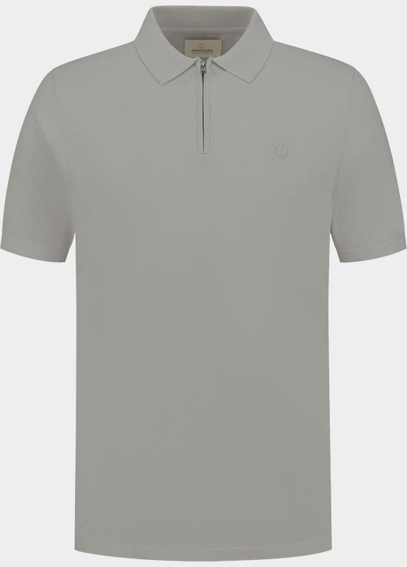 Dstrezzed Polo heren Grijs DS_Dorian Zip Polo 420062/831