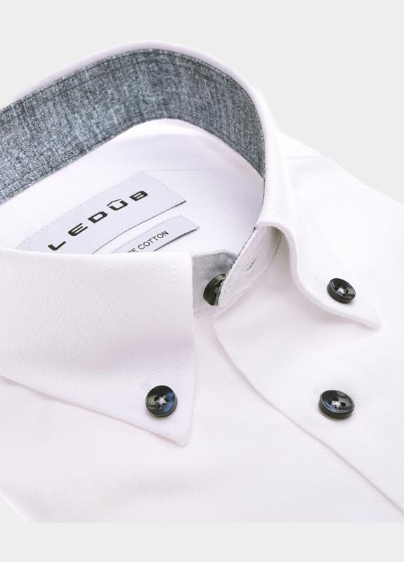 Ledub Business hemd lange mouw Wit  0143325/910-180-000